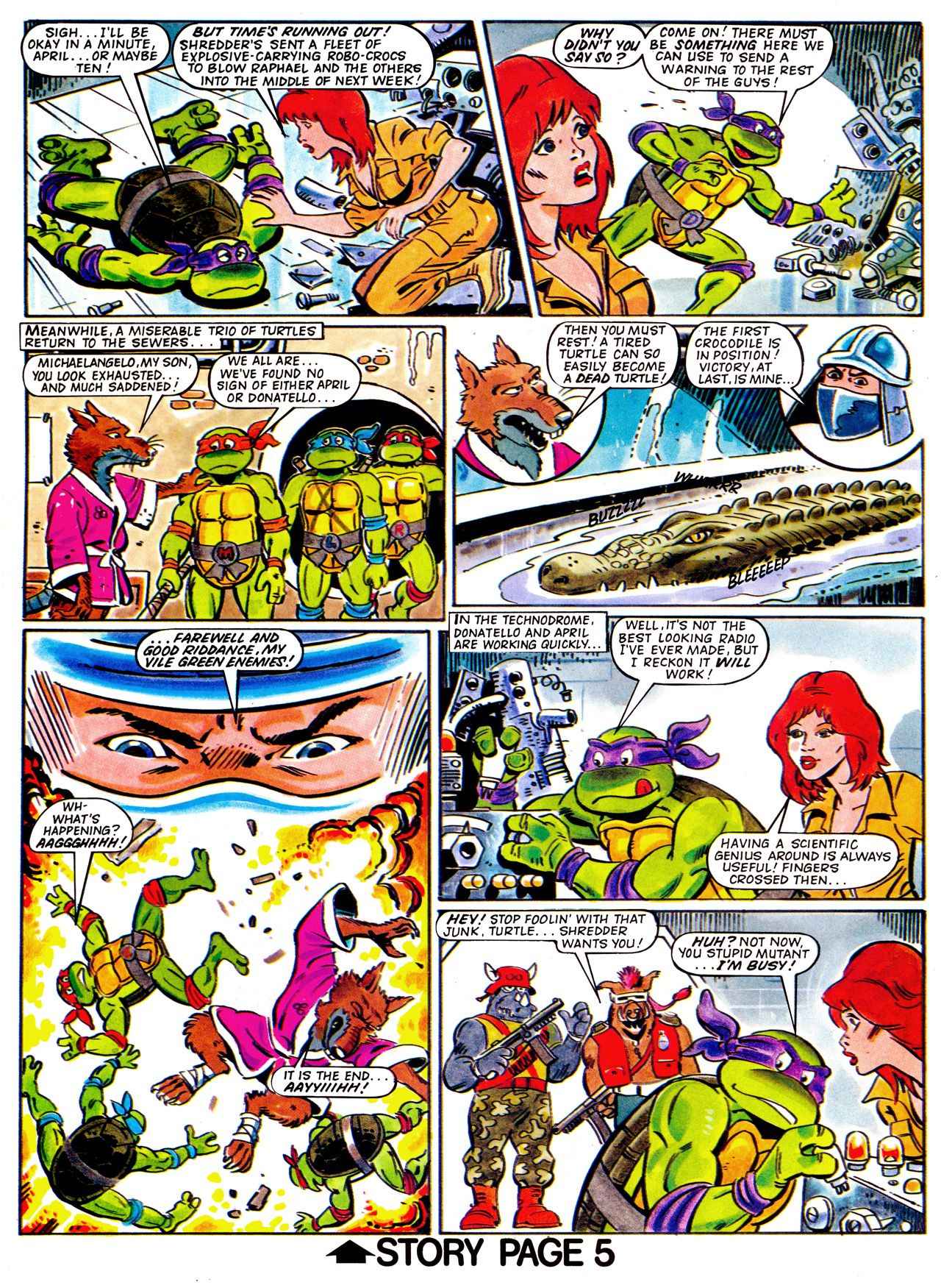 Read online Teenage Mutant Hero Turtles Adventures comic -  Issue #15 - 6