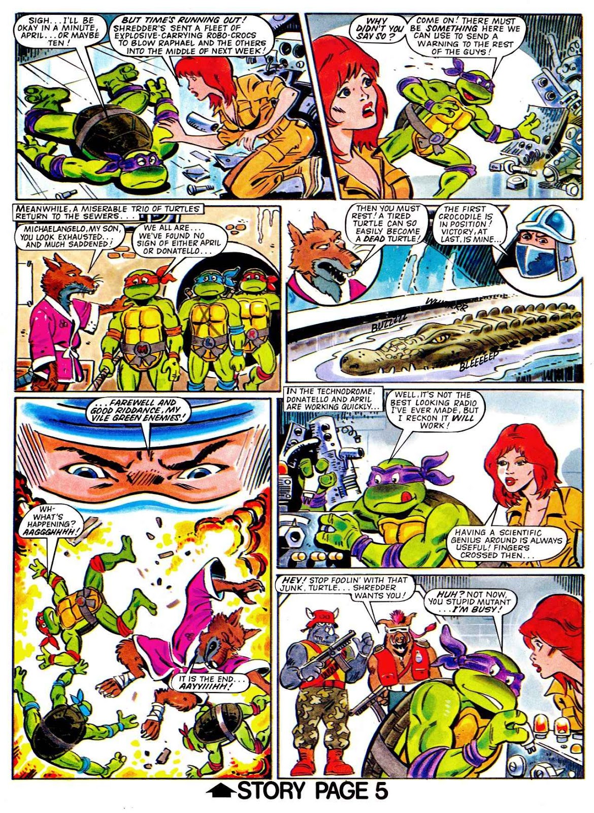 Teenage Mutant Hero Turtles Adventures issue 15 - Page 6