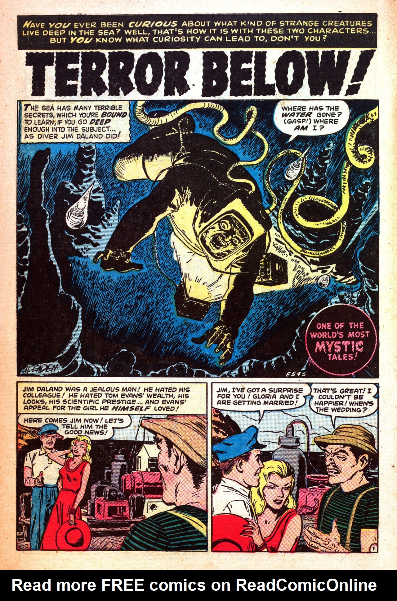 Read online Mystic (1951) comic -  Issue #32 - 10