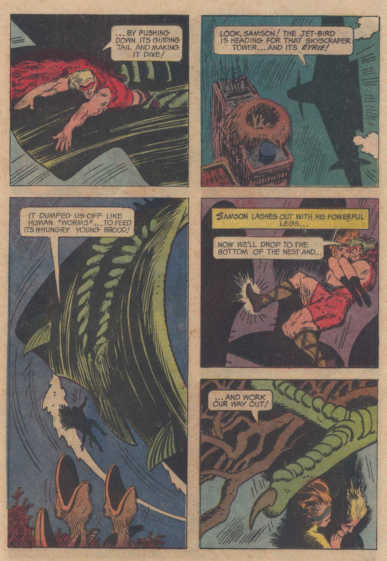 Read online Mighty Samson (1964) comic -  Issue #6 - 25