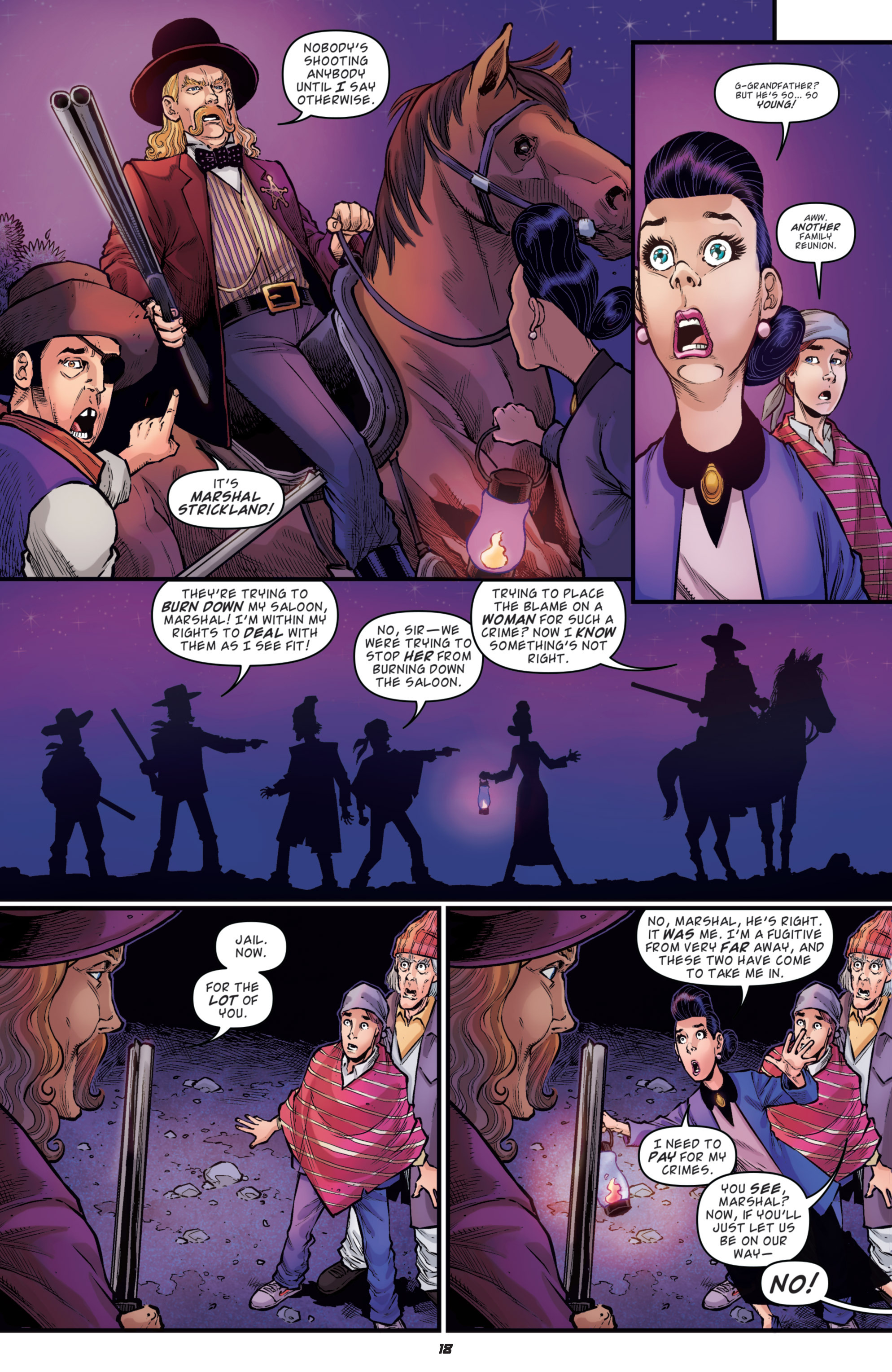 Read online Back to the Future: Citizen Brown comic -  Issue #5 - 19