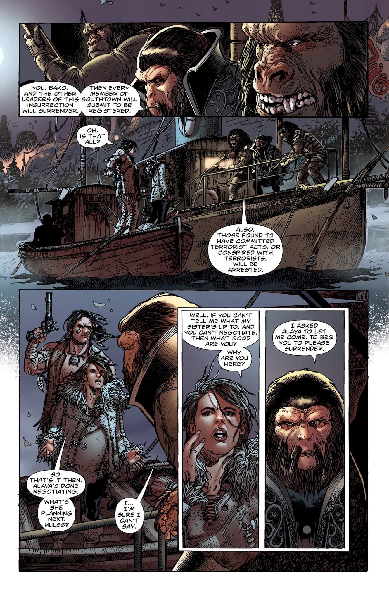 Read online Planet of the Apes (2011) comic -  Issue #8 - 6