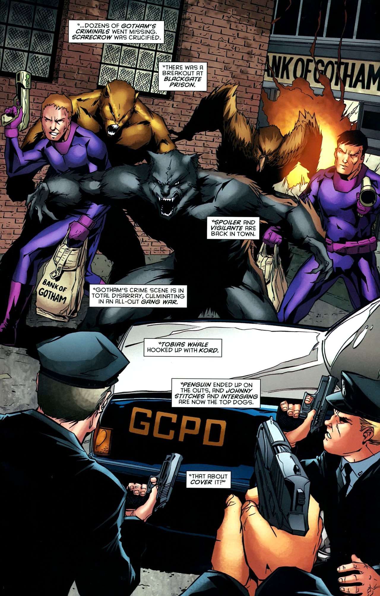 Read online Gotham Underground comic -  Issue #9 - 21