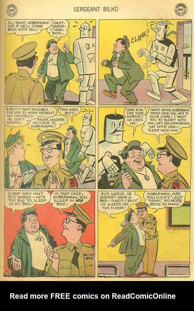 Read online Sergeant Bilko comic -  Issue #3 - 19