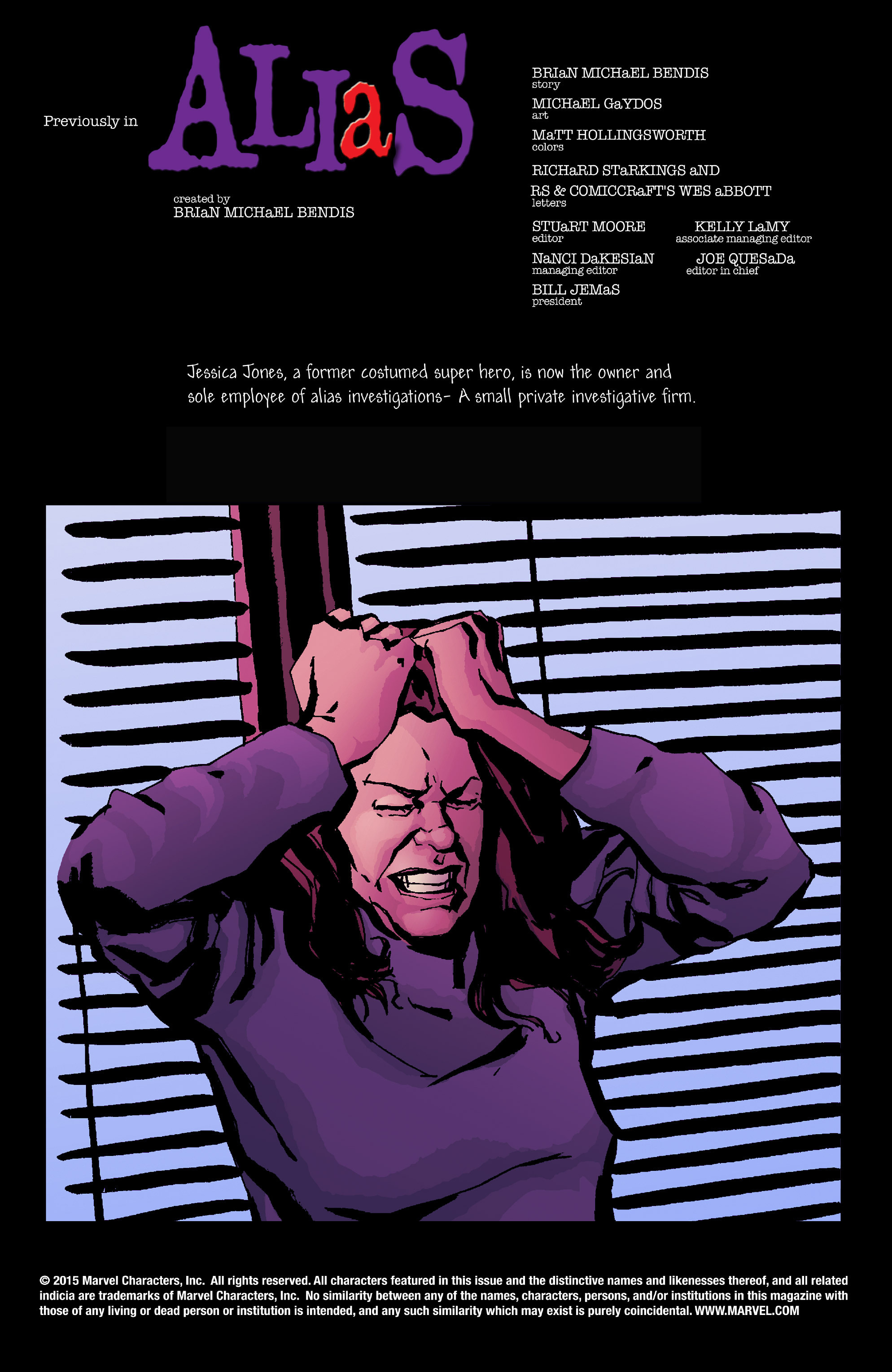 Read online Alias comic -  Issue #9 - 2