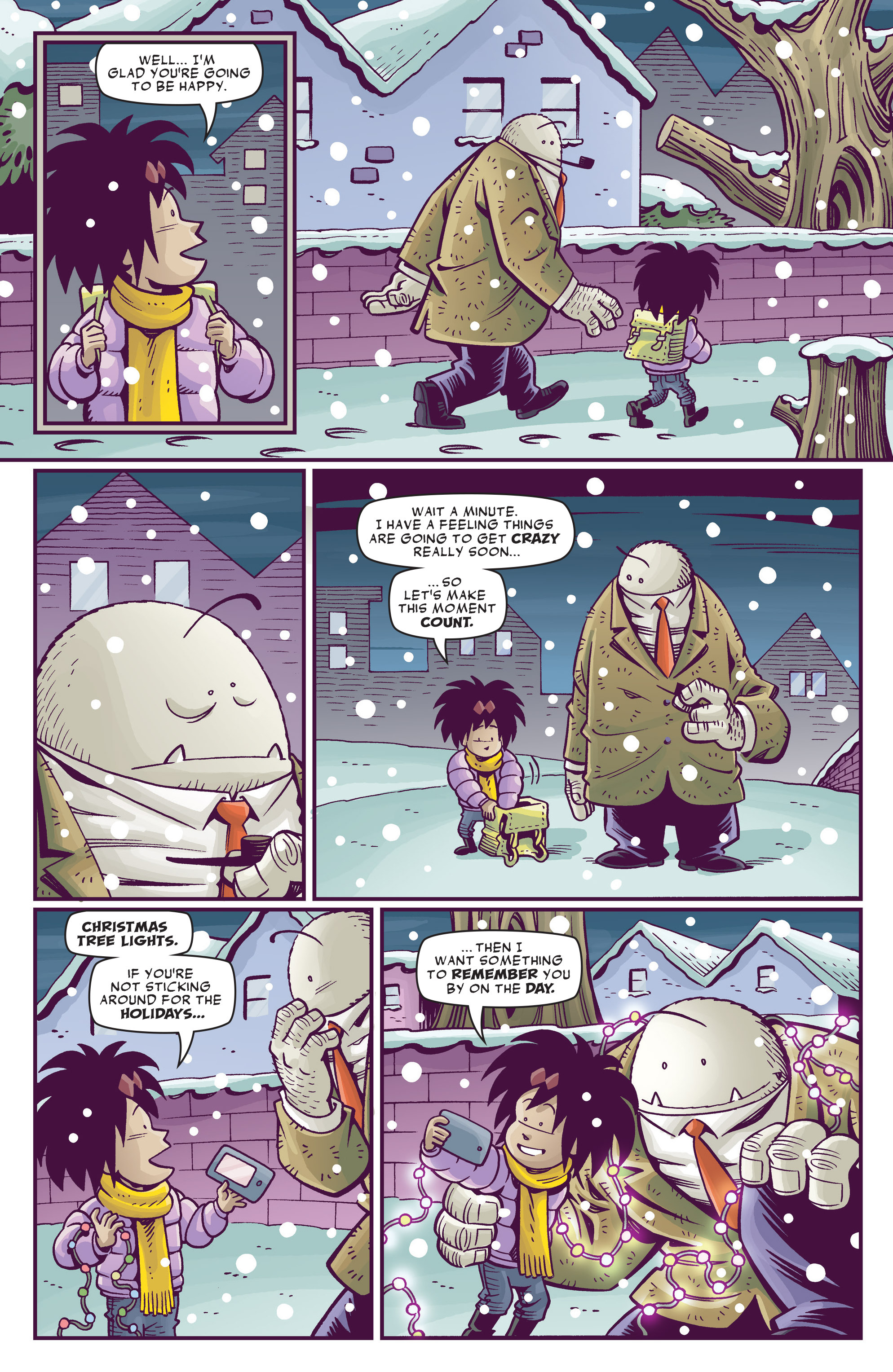 Read online Abigail And The Snowman comic -  Issue #4 - 8