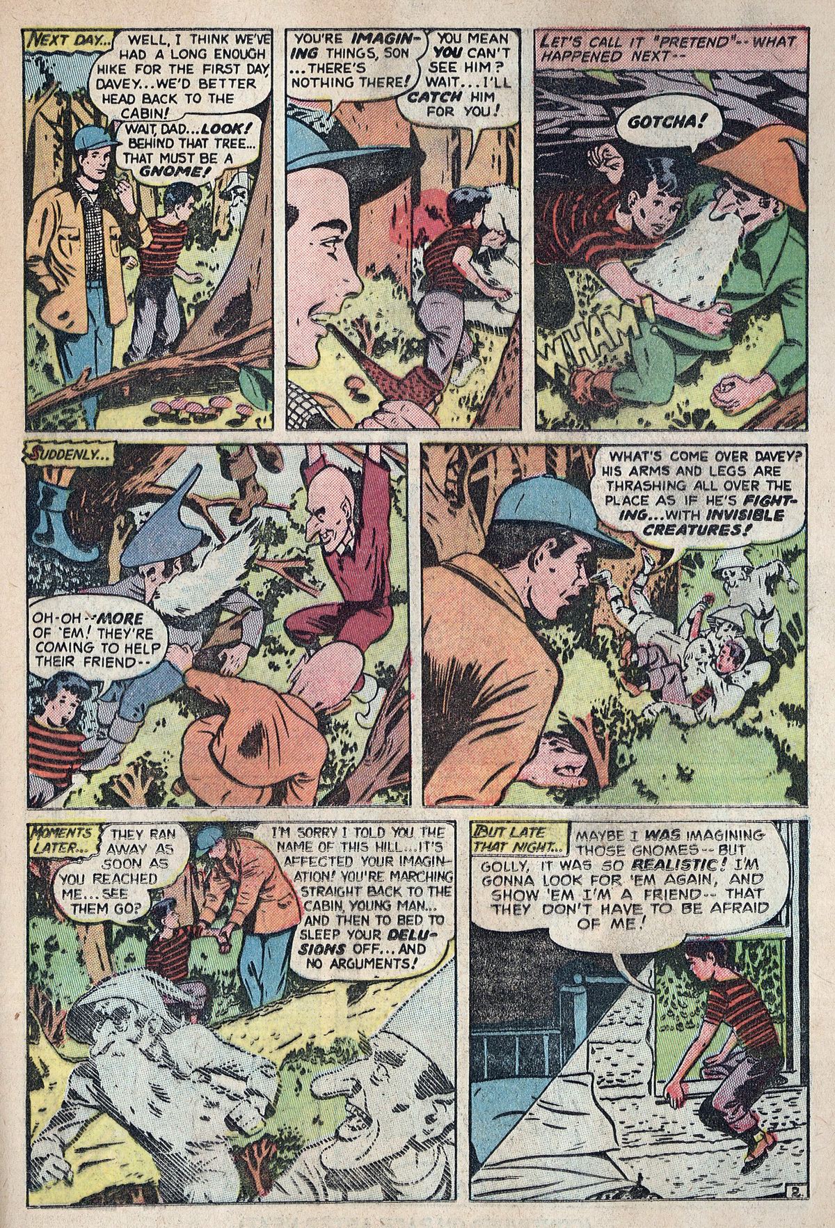Read online Adventures Into The Unknown comic -  Issue #63 - 19