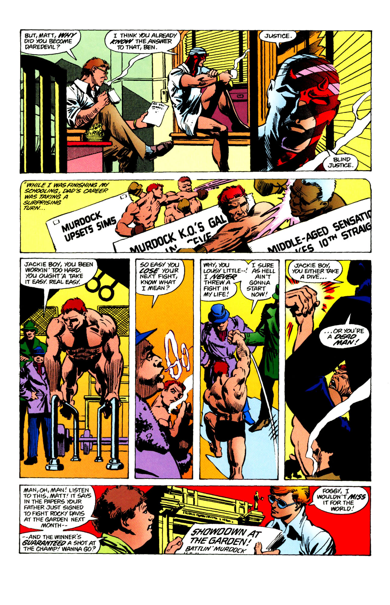 Read online Daredevil Visionaries: Frank Miller comic -  Issue # TPB 1 - 101