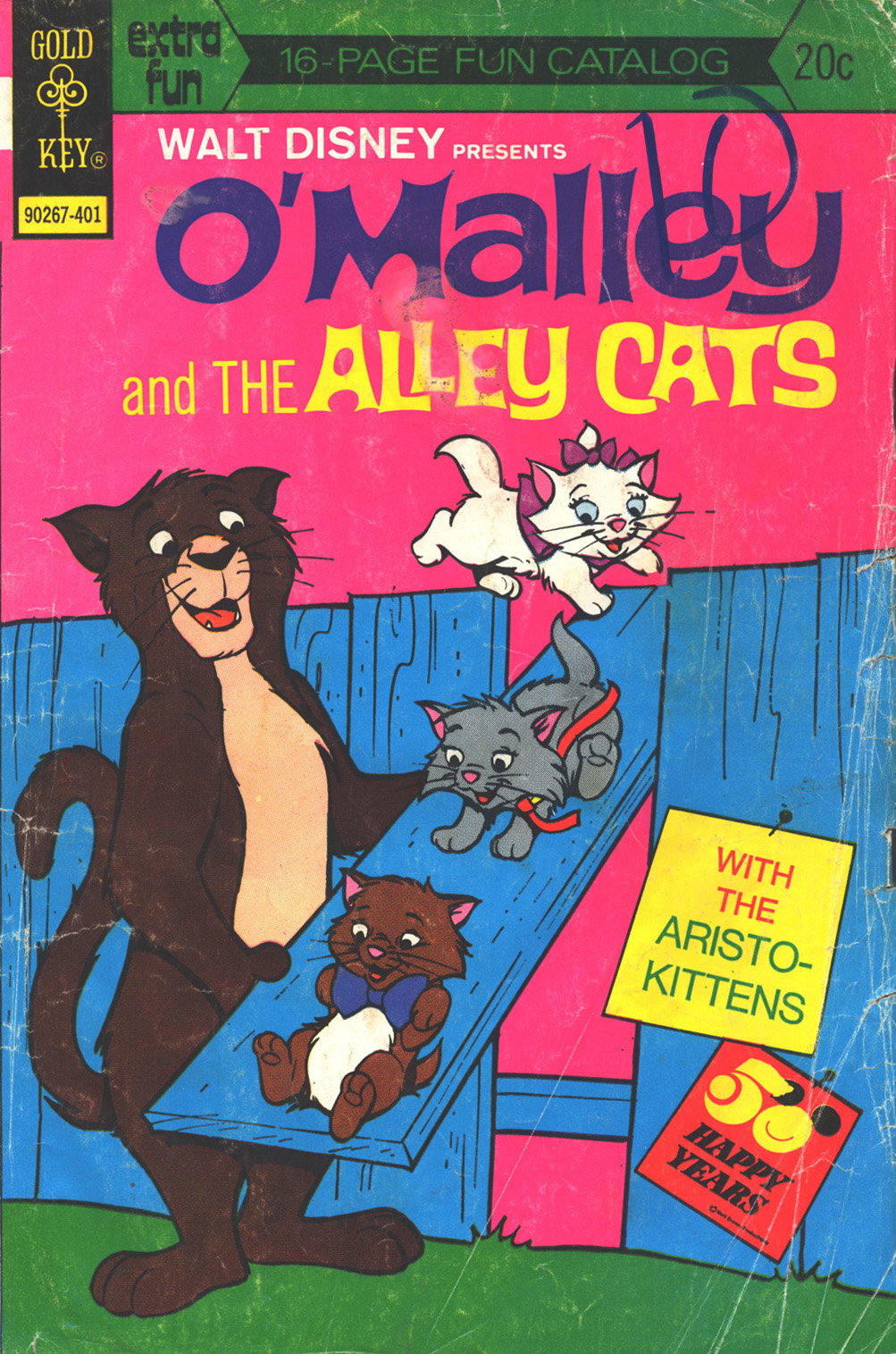 Read online O'Malley and the Alley Cats comic -  Issue #9 - 1