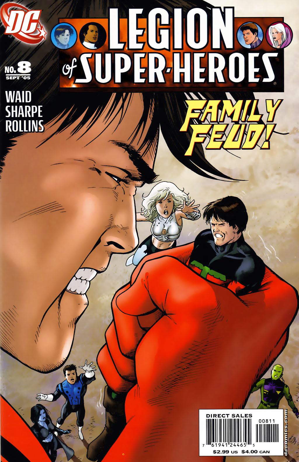 Read online Legion of Super-Heroes (2005) comic -  Issue #8 - 1