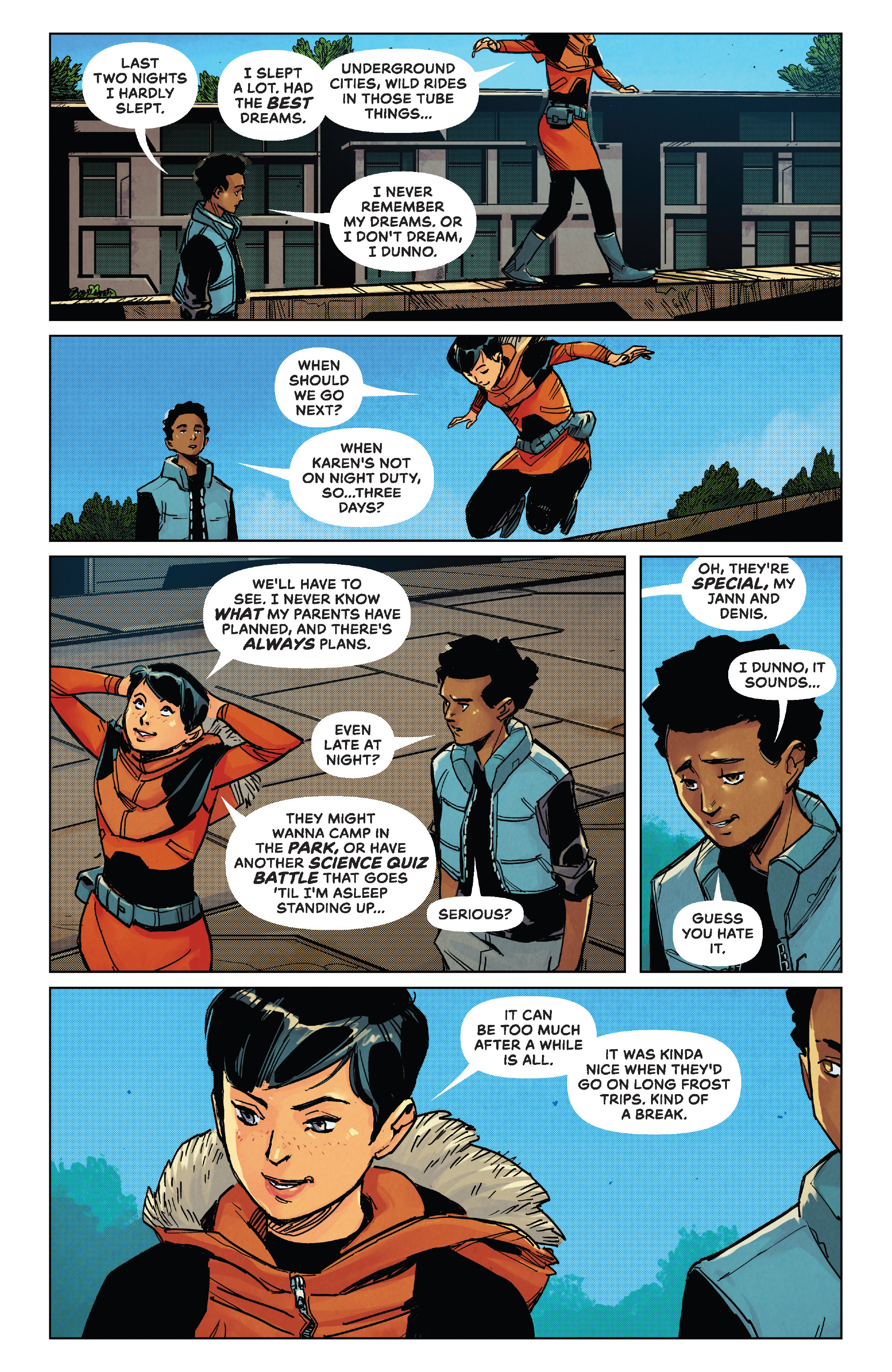 Read online Outpost Zero comic -  Issue #11 - 4