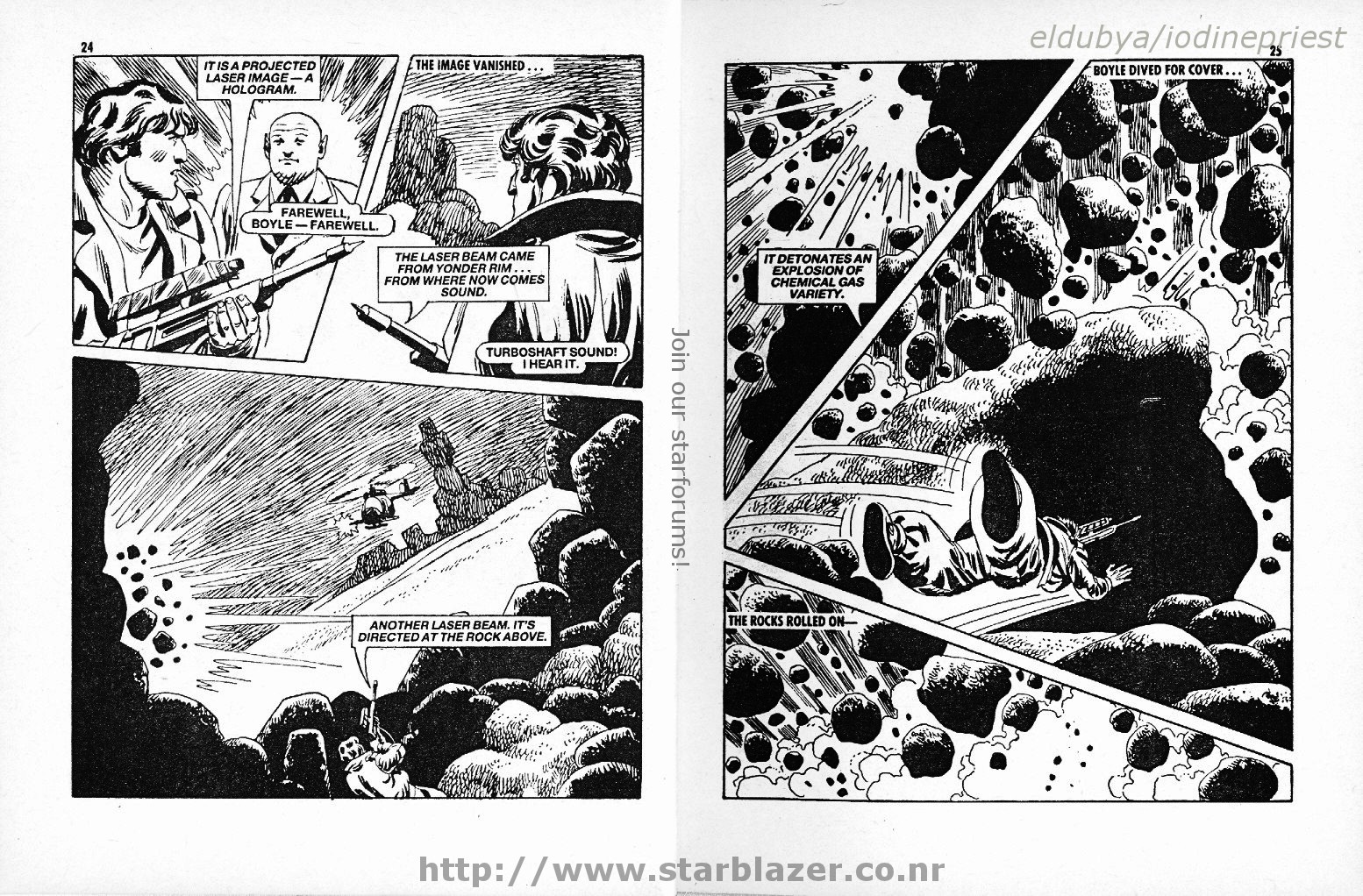 Read online Starblazer comic -  Issue #197 - 14