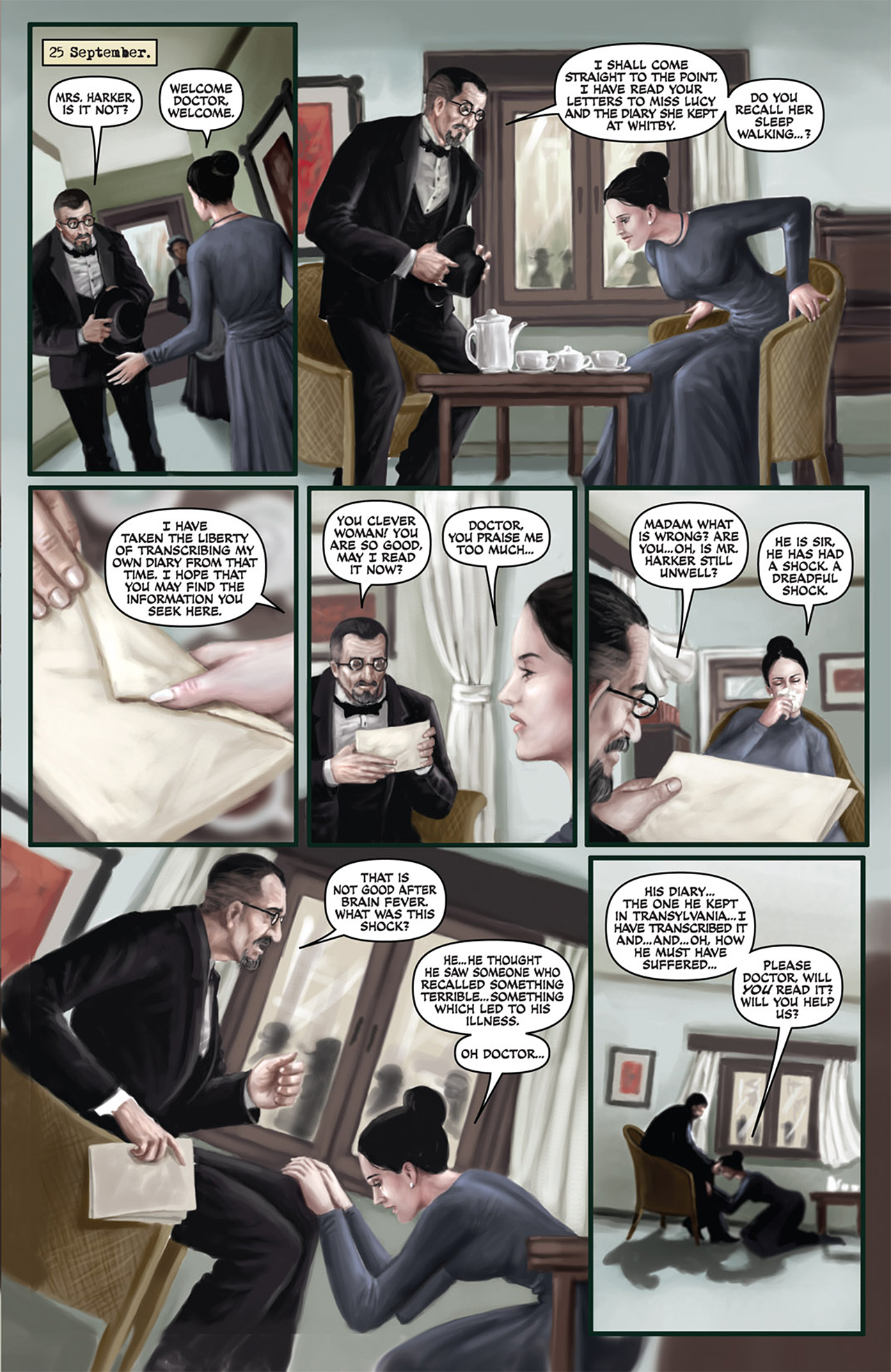 Read online The Complete Dracula comic -  Issue #3 - 13
