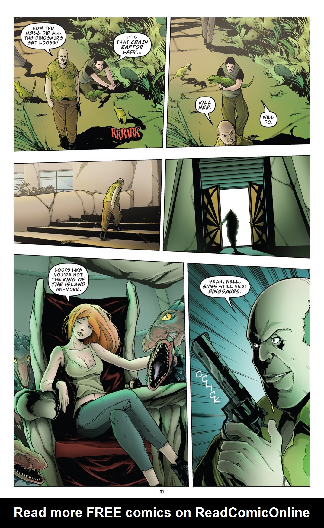 Read online Jurassic Park: Dangerous Games comic -  Issue #5 - 14
