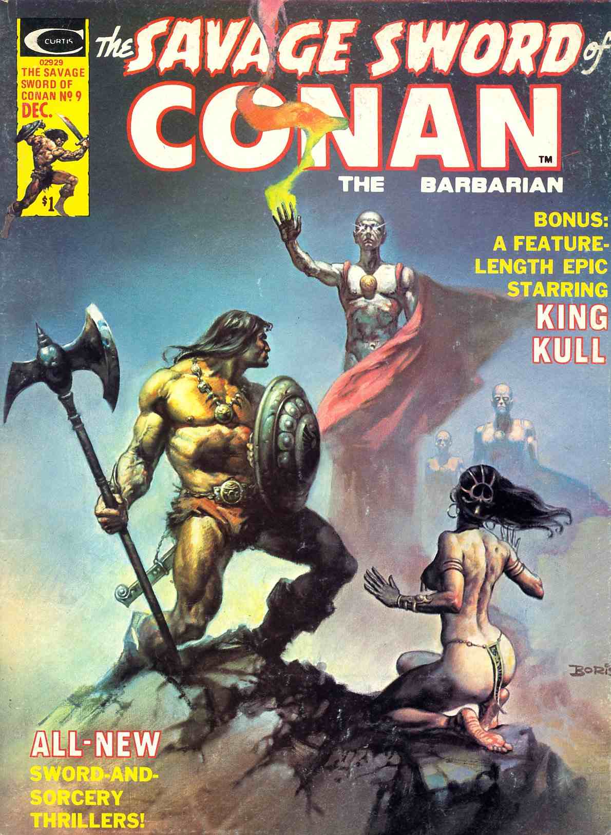 Read online The Savage Sword Of Conan comic -  Issue #9 - 1