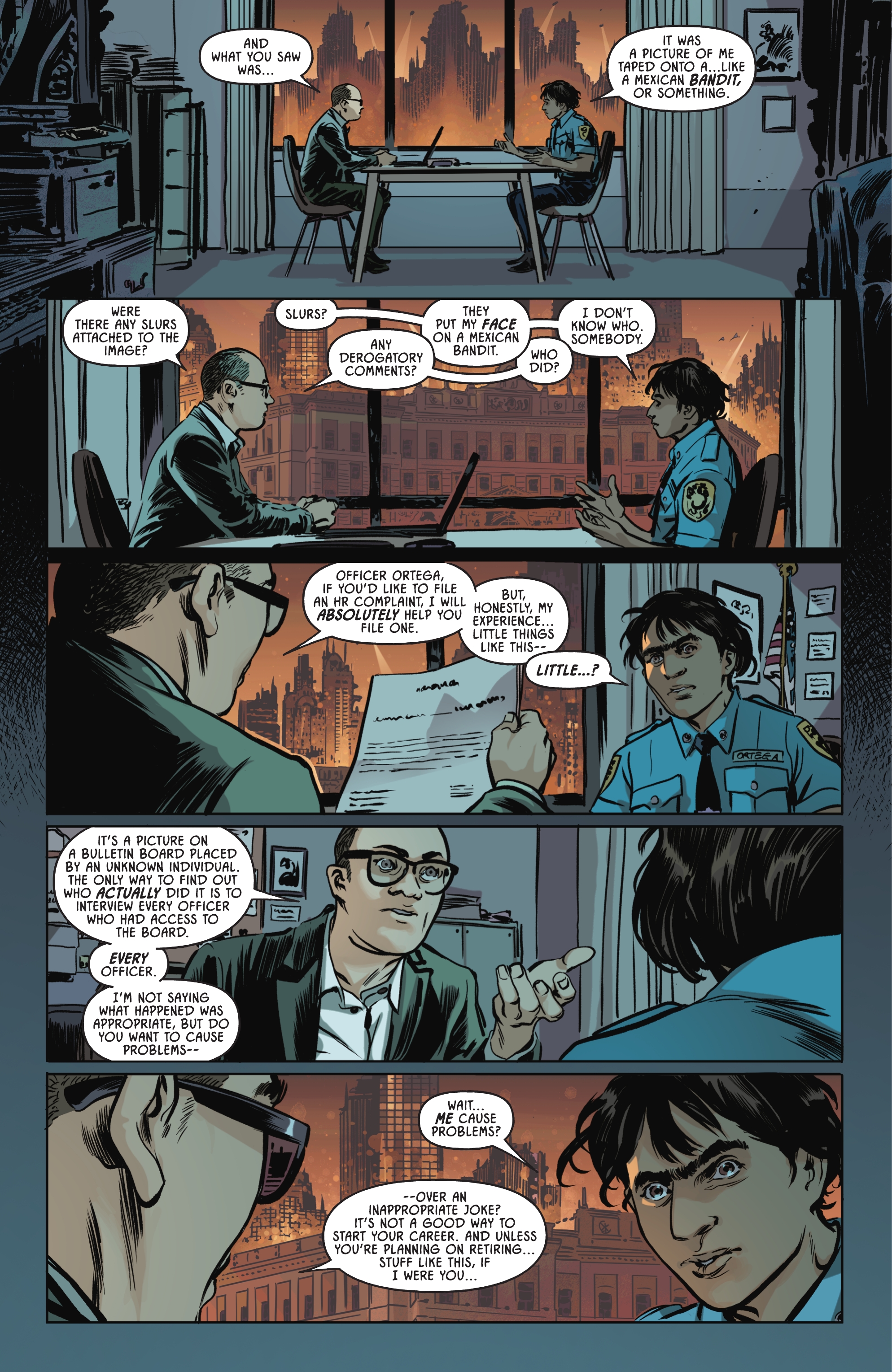 Read online GCPD: The Blue Wall comic -  Issue #3 - 6