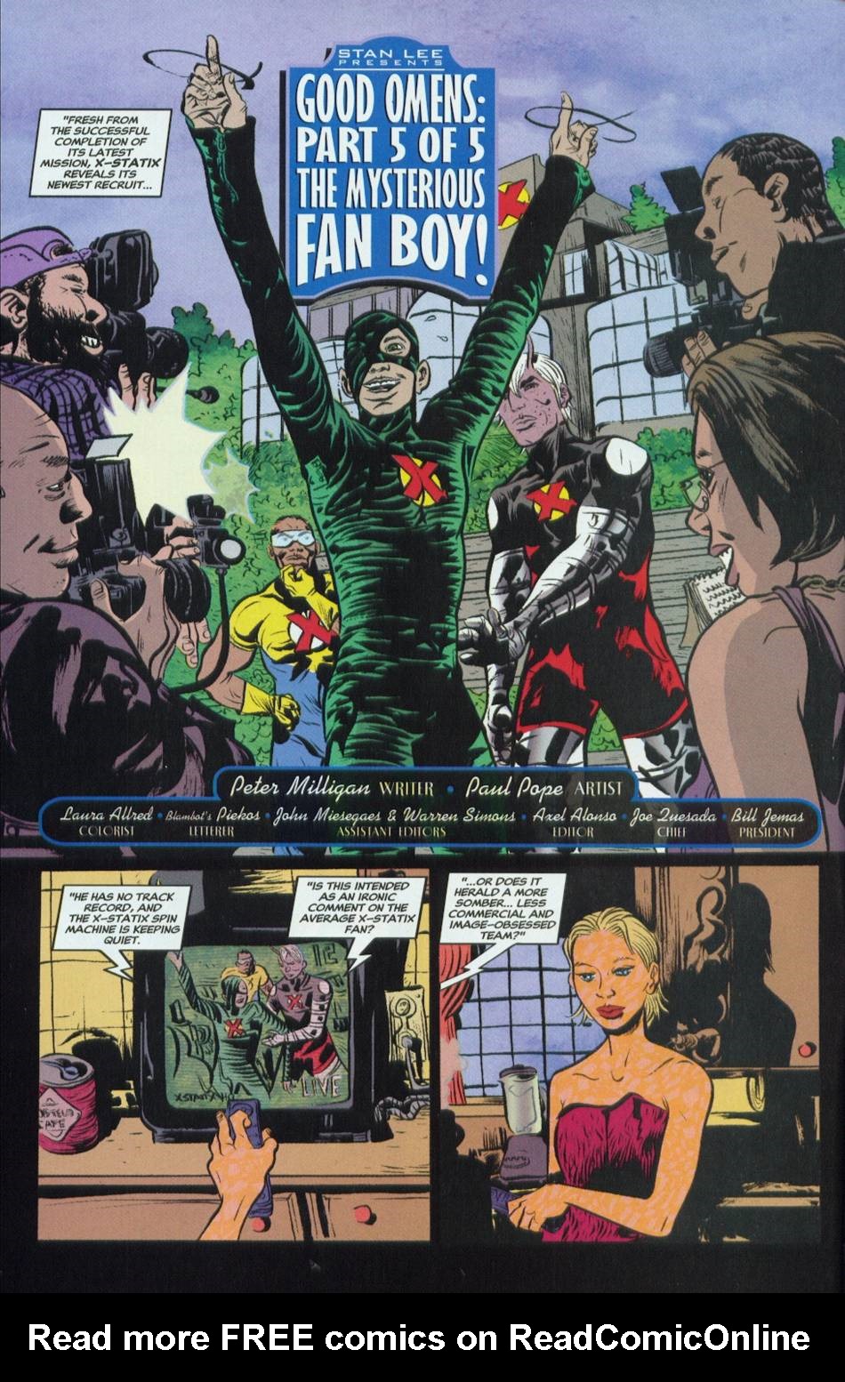 Read online X-Statix comic -  Issue #5 - 3