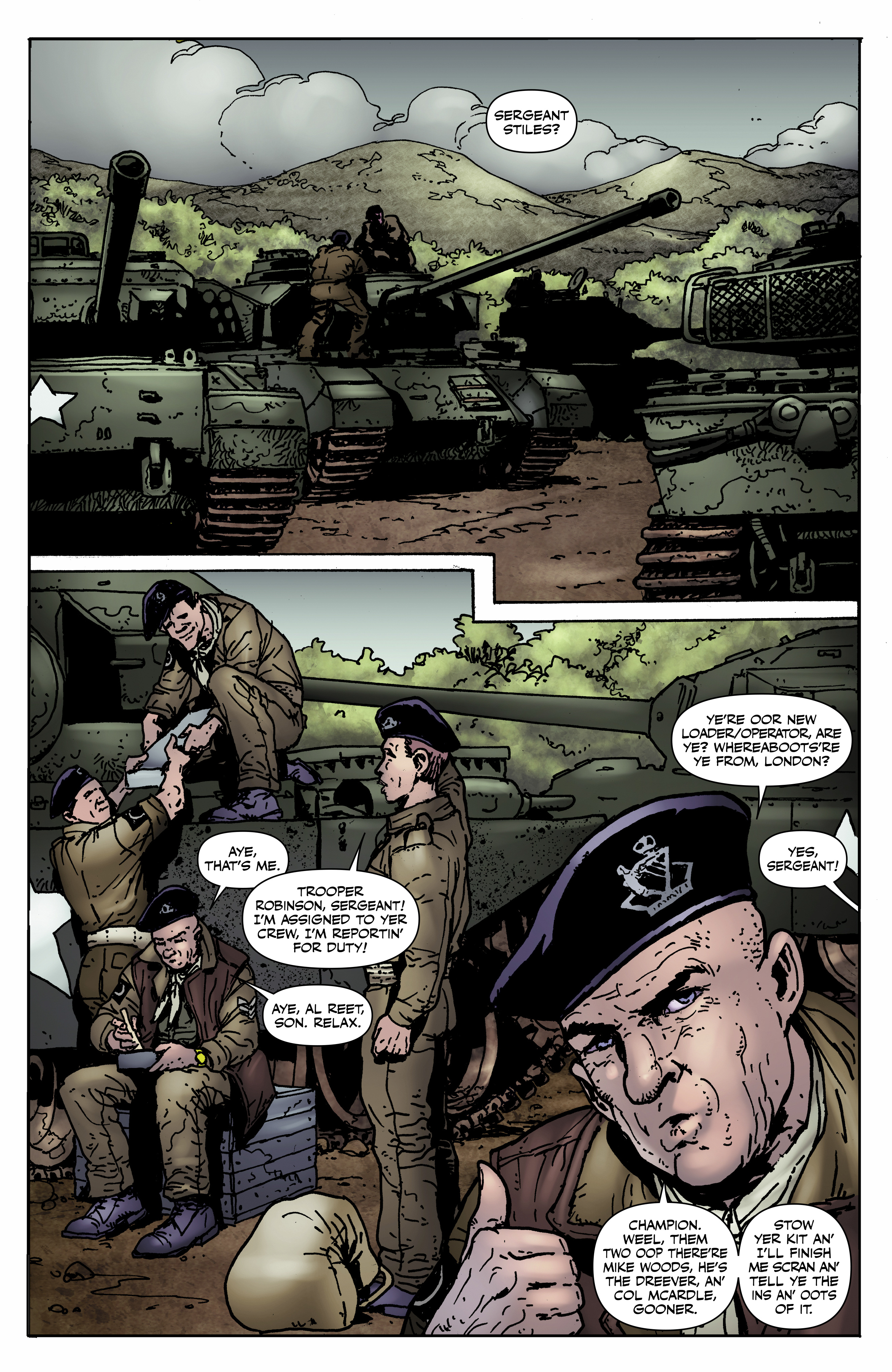 Read online Battlefields comic -  Issue # TPB 1 - 6