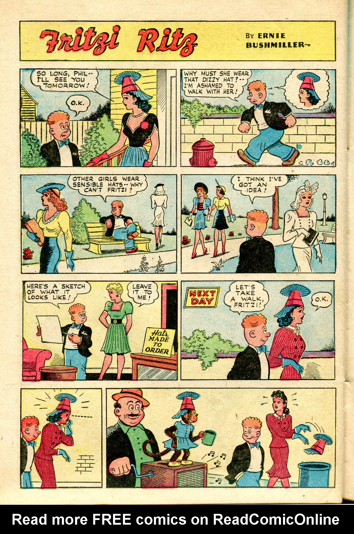 Read online Fritzi Ritz (1948) comic -  Issue #7 - 26
