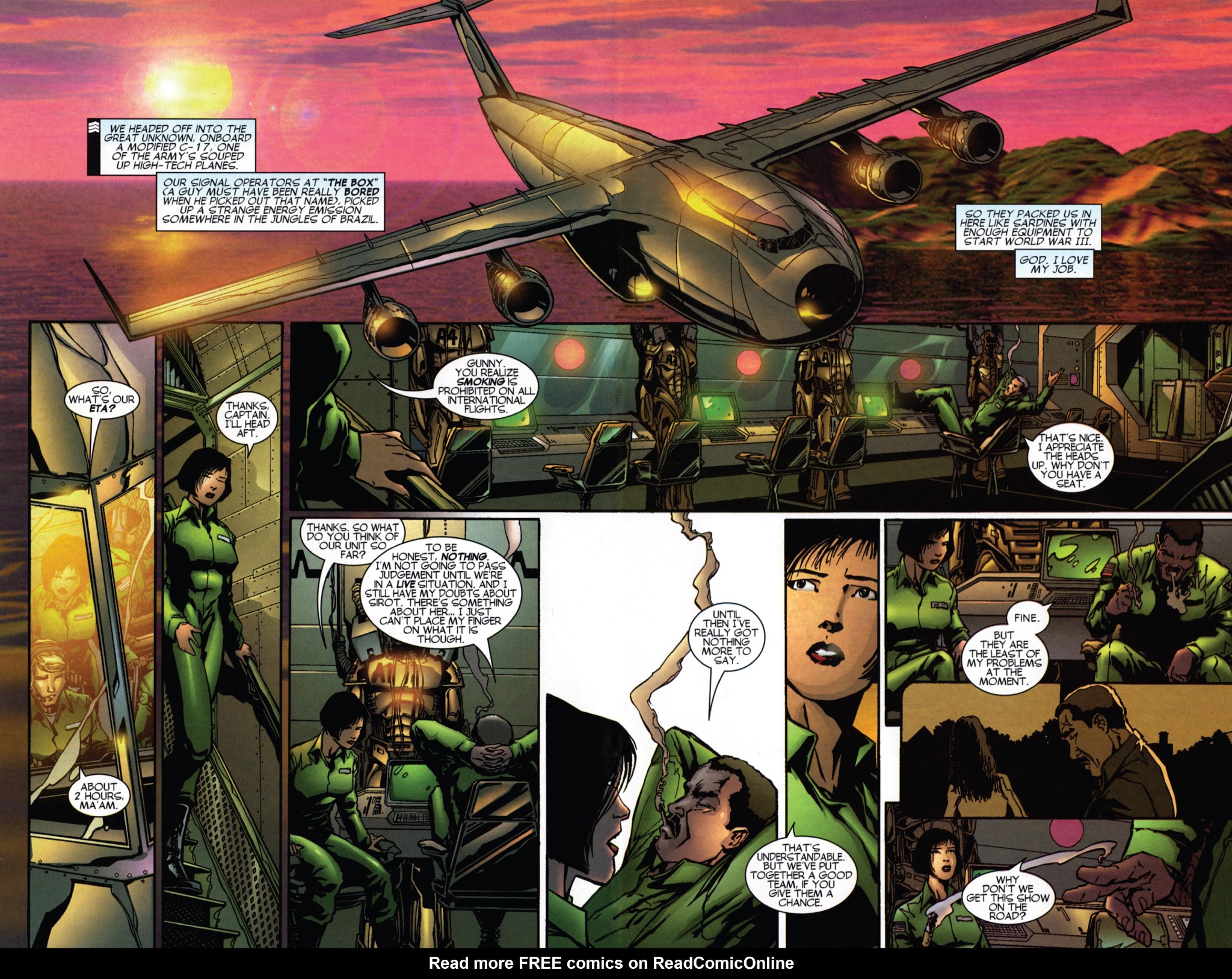 Read online Armorines (1999) comic -  Issue #1 - 21