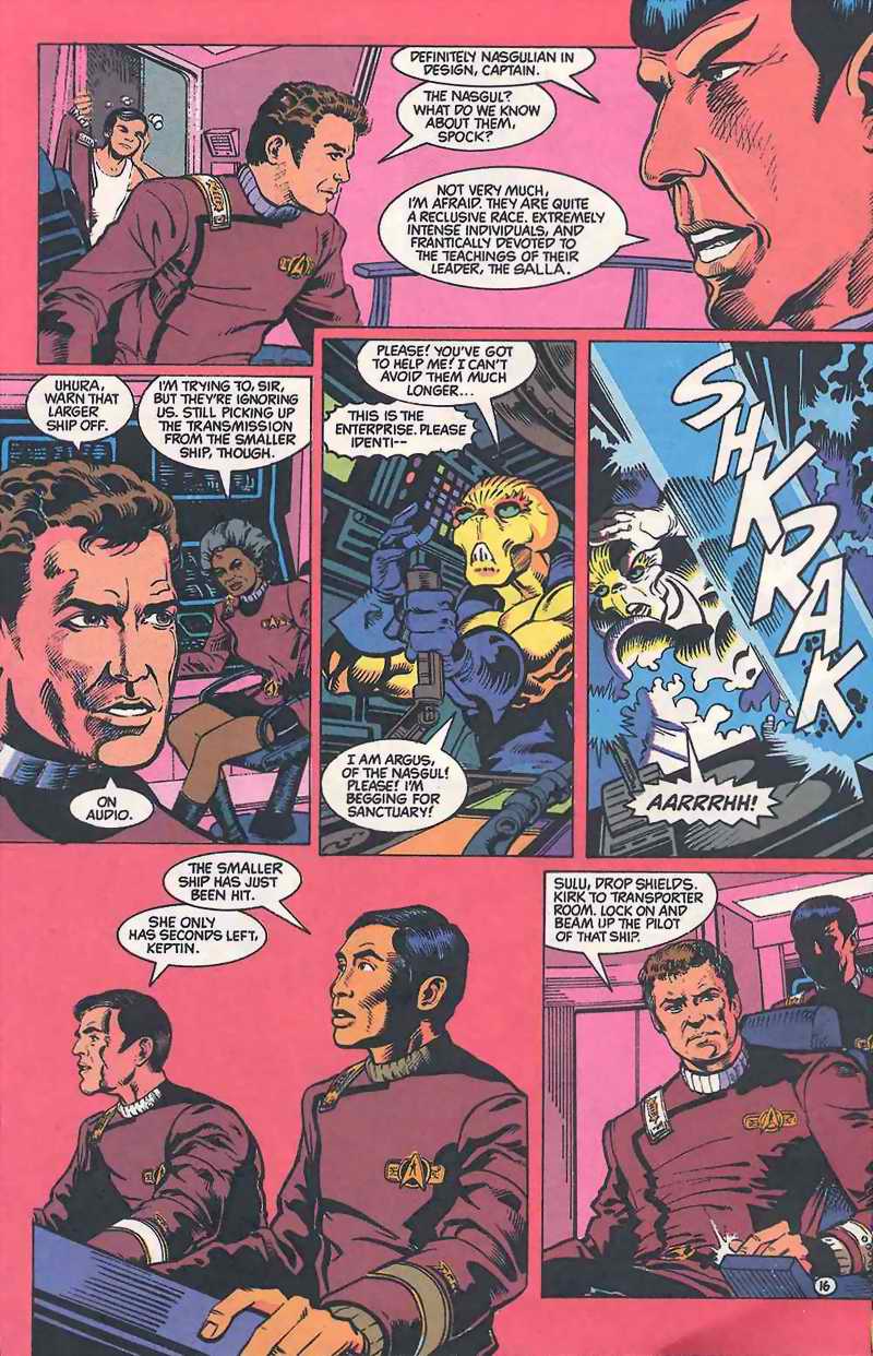 Read online Star Trek (1989) comic -  Issue #1 - 16