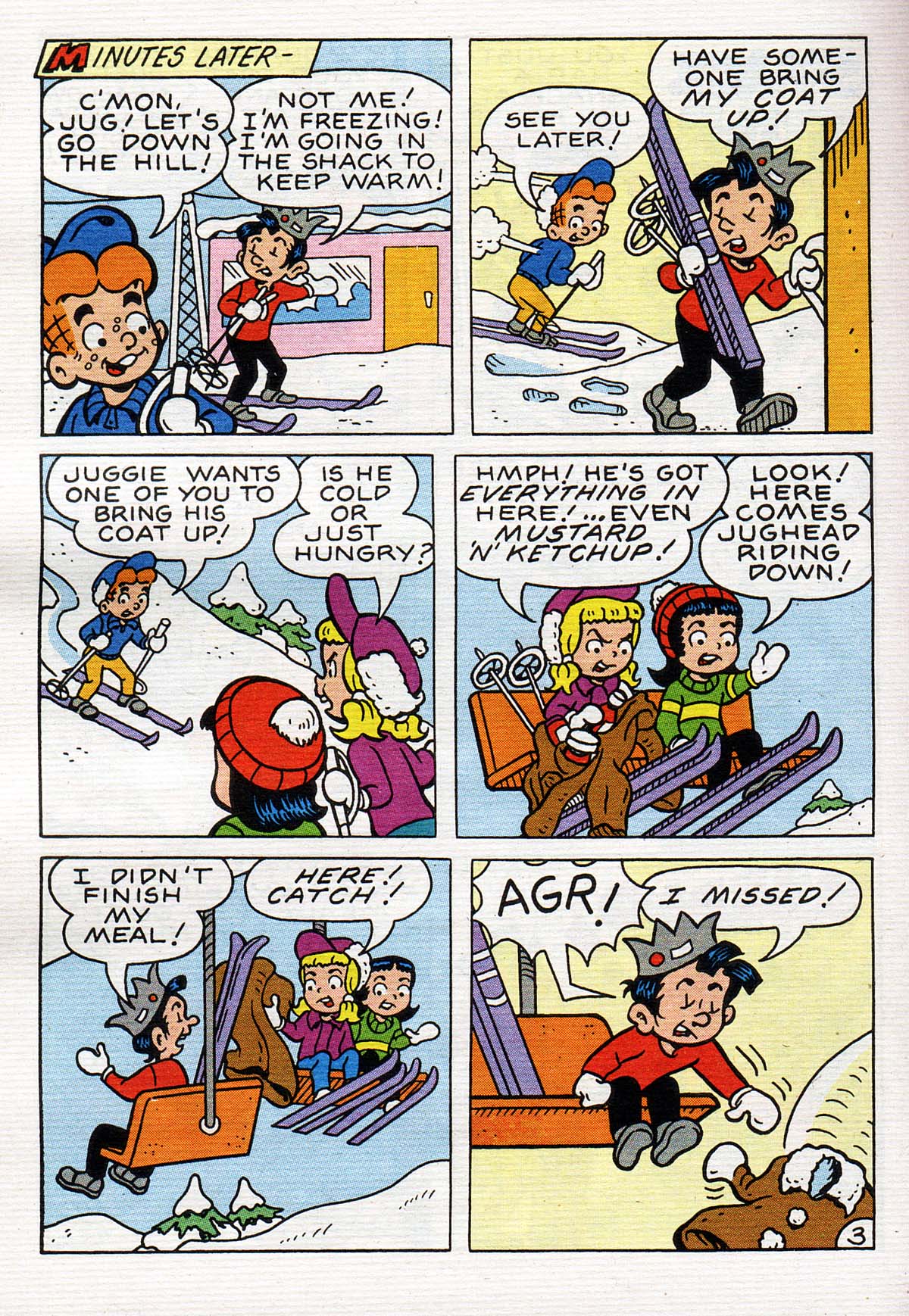Read online Jughead's Double Digest Magazine comic -  Issue #100 - 147