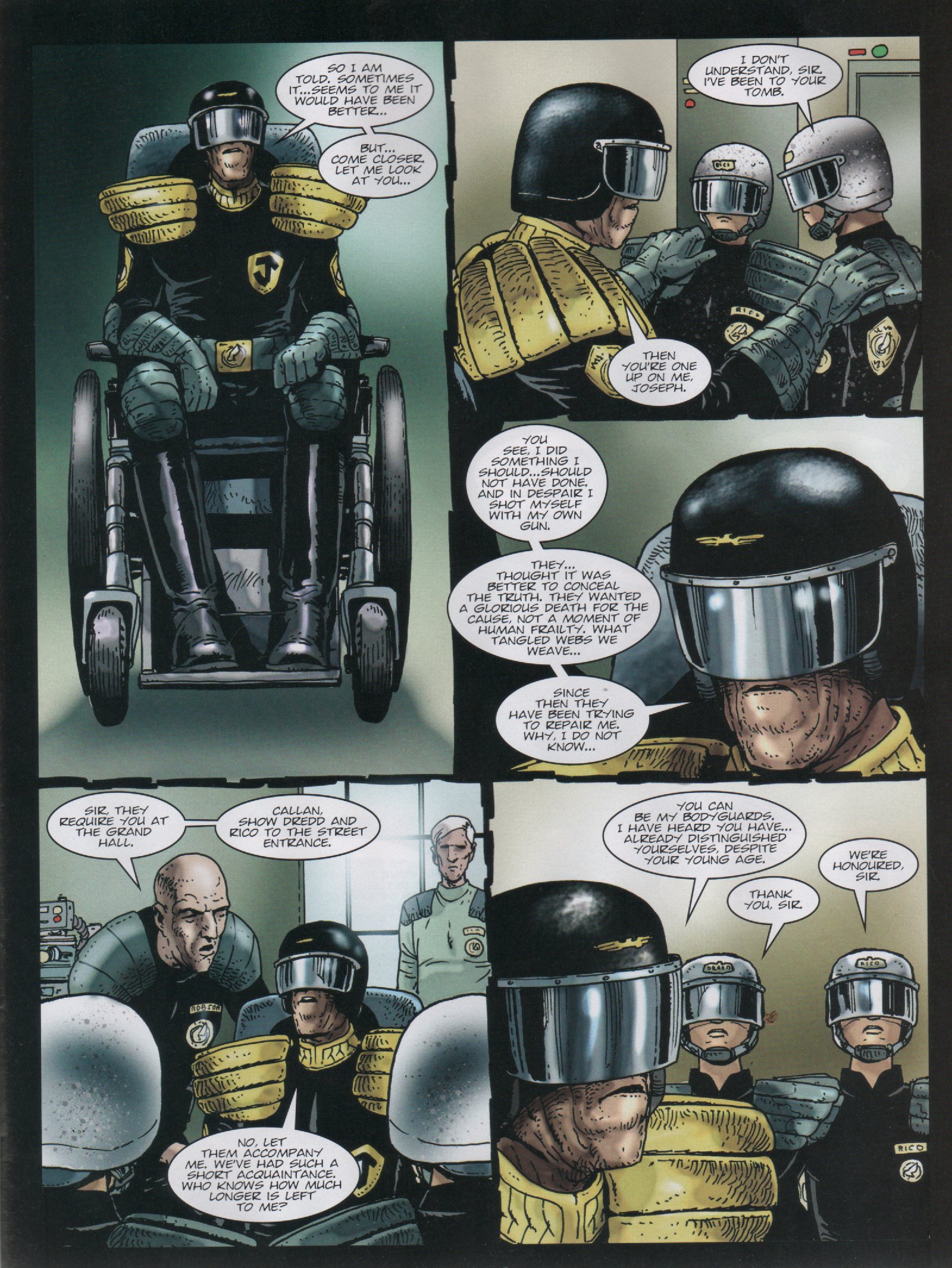 Read online Judge Dredd Origins comic -  Issue # TPB - 90