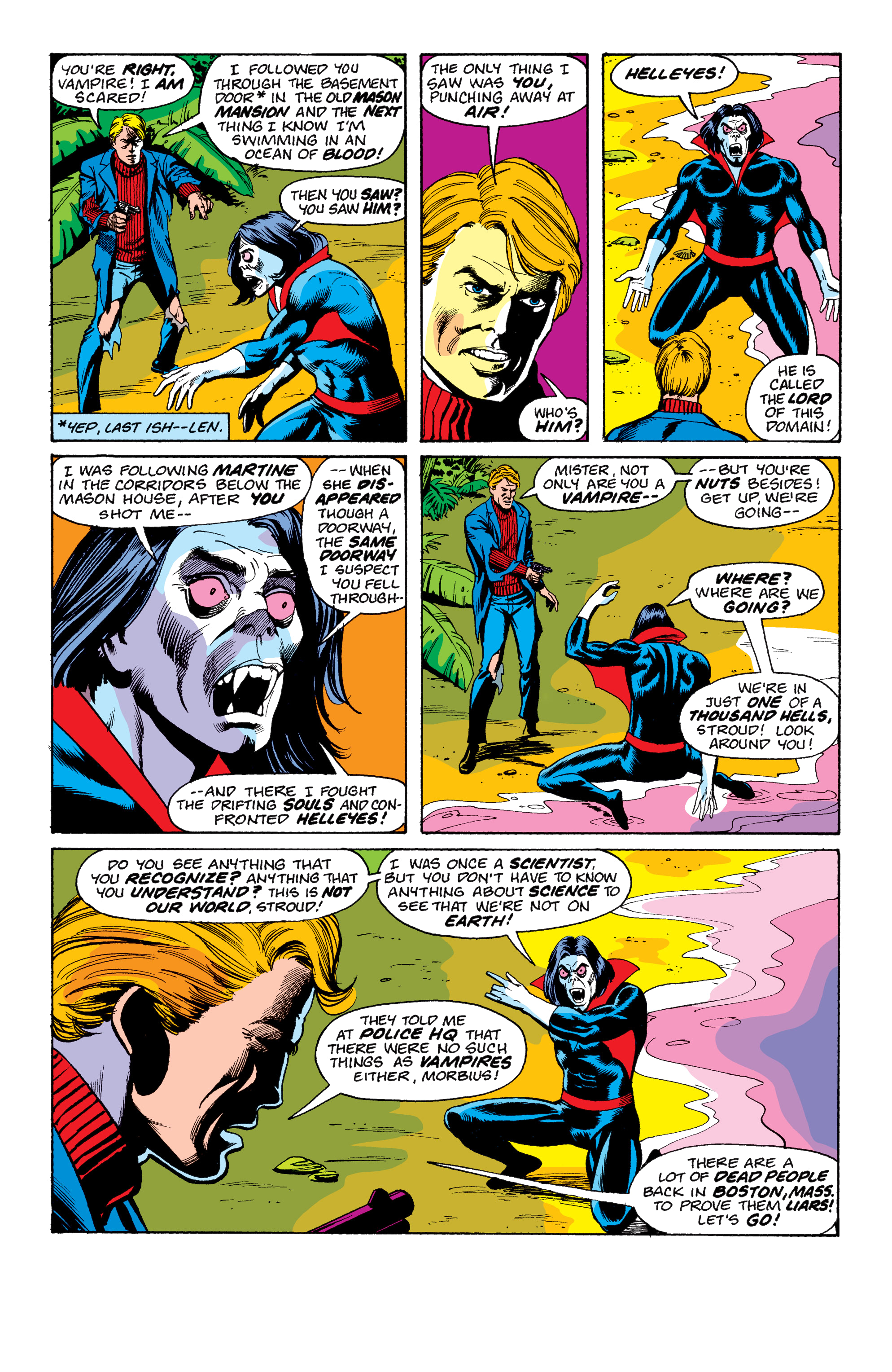 Read online Morbius Epic Collection comic -  Issue # The End of A Living Vampire (Part 1) - 46