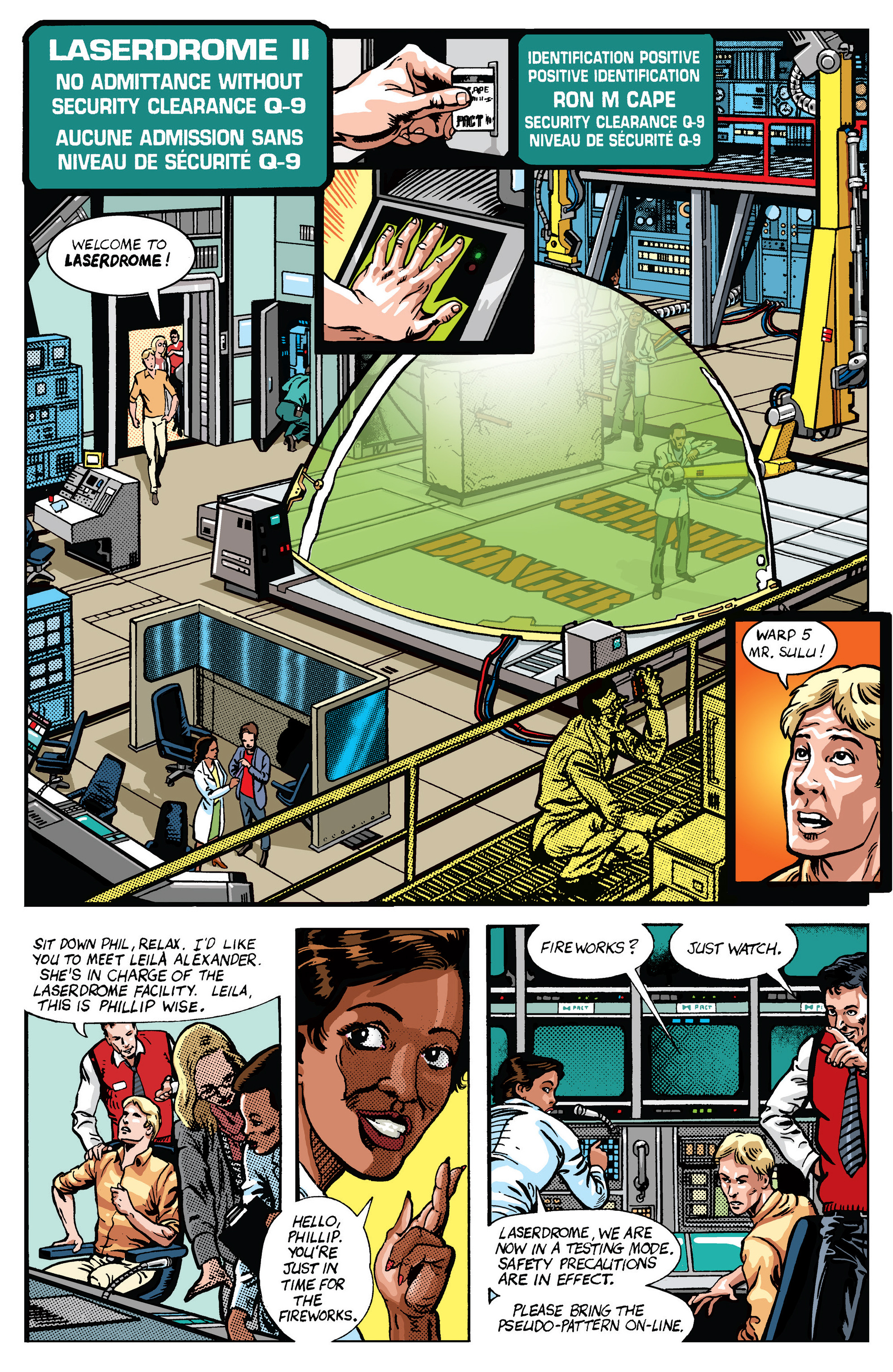 Read online Chapterhouse Archives: Northguard comic -  Issue #1 - 12