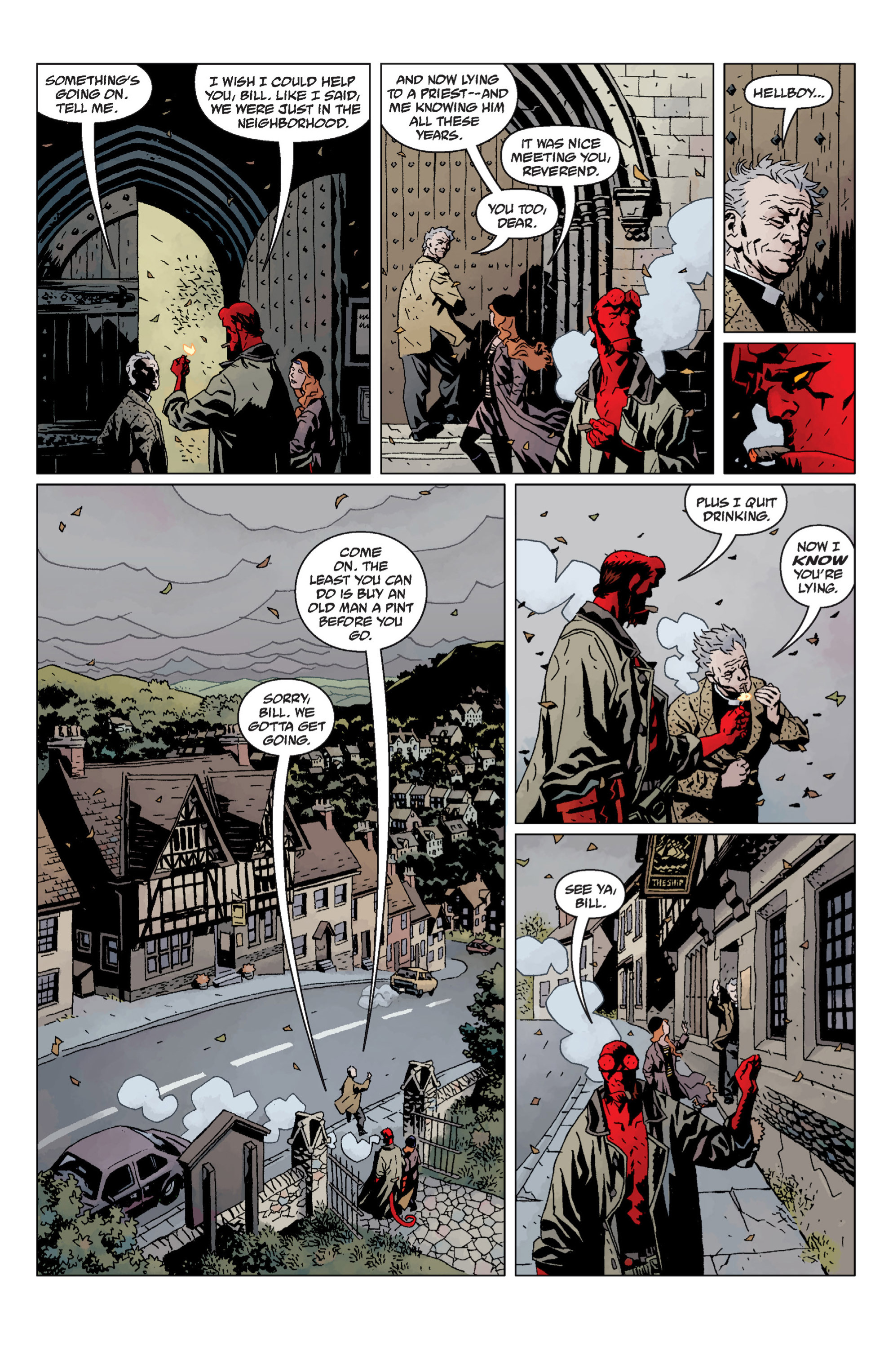 Read online Hellboy comic -  Issue #12 - 14