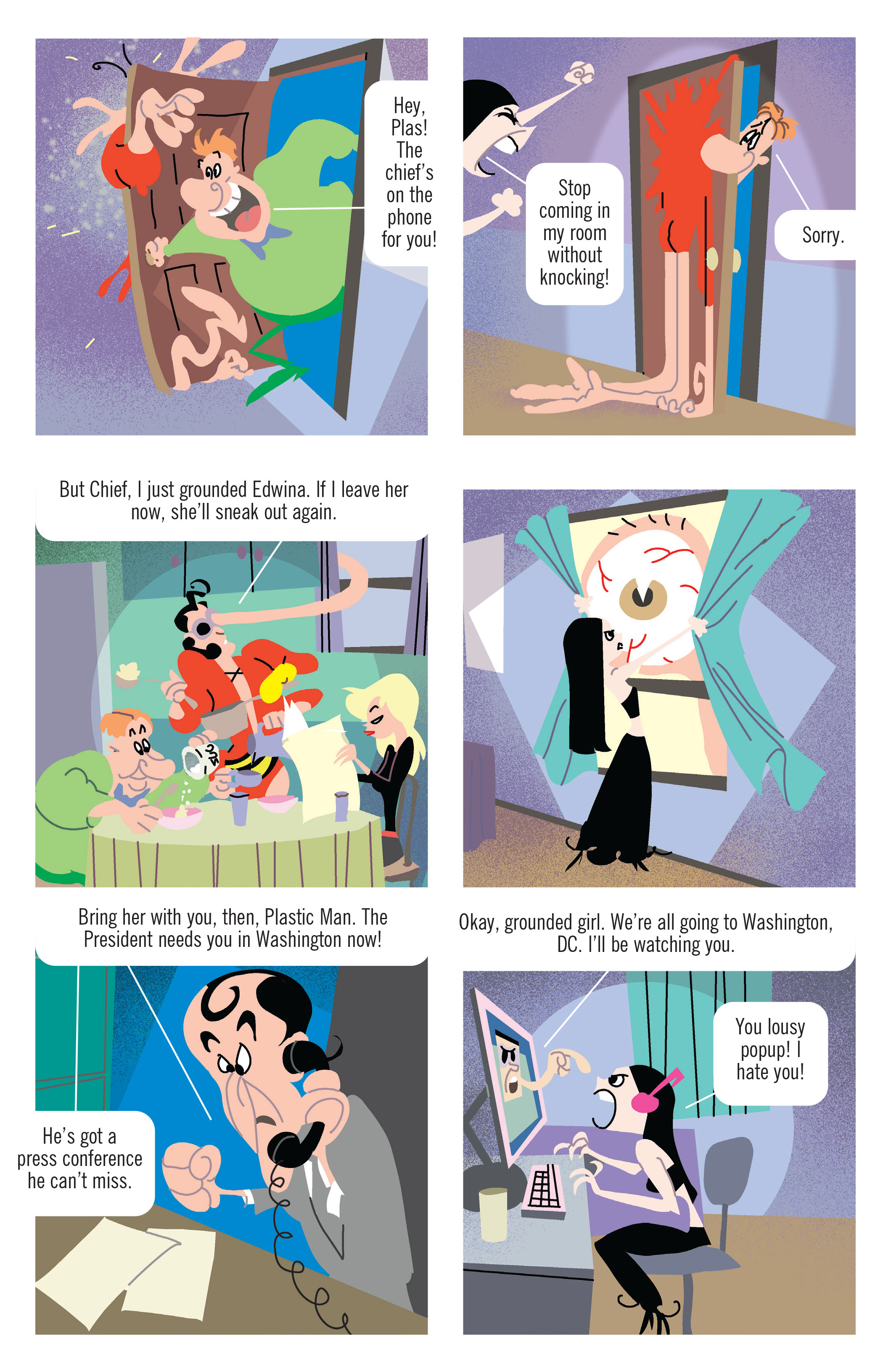 Read online Plastic Man (2004) comic -  Issue # _Rubber Banded - The Deluxe Edition (Part 3) - 48