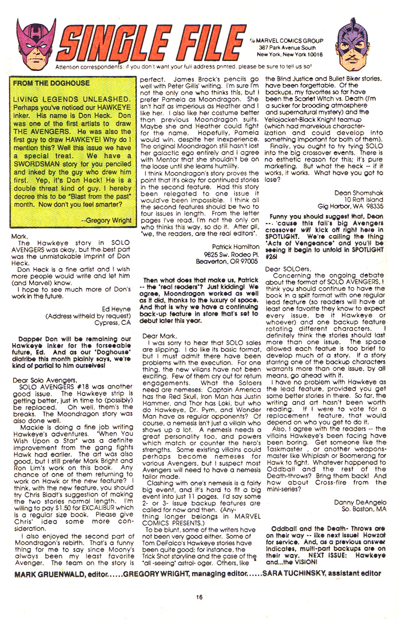 Read online Avengers Spotlight comic -  Issue #22 - 41