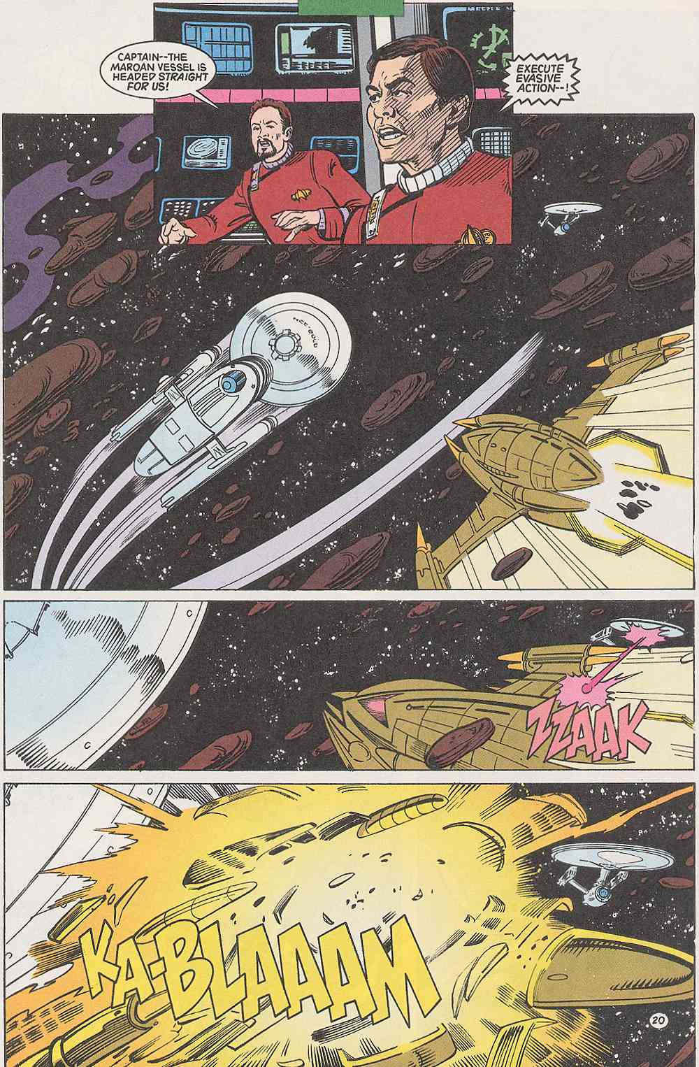 Read online Star Trek (1989) comic -  Issue #40 - 20