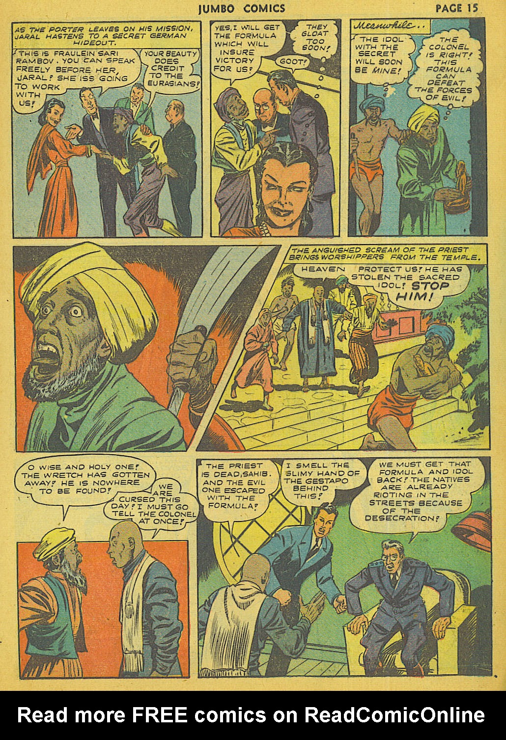 Read online Jumbo Comics comic -  Issue #49 - 17