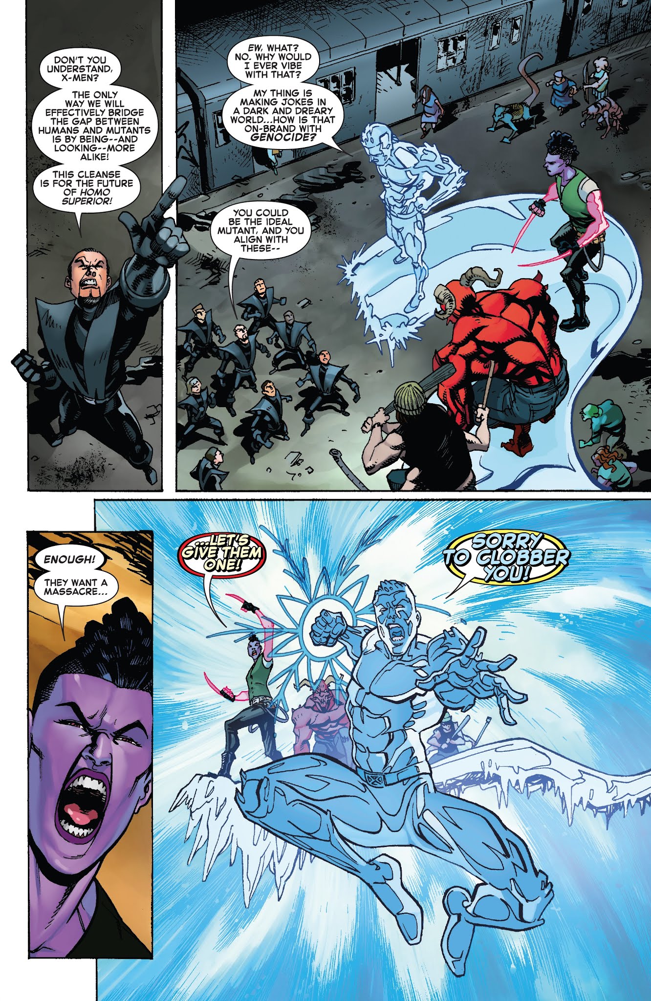 Read online Iceman (2018) comic -  Issue #1 - 16