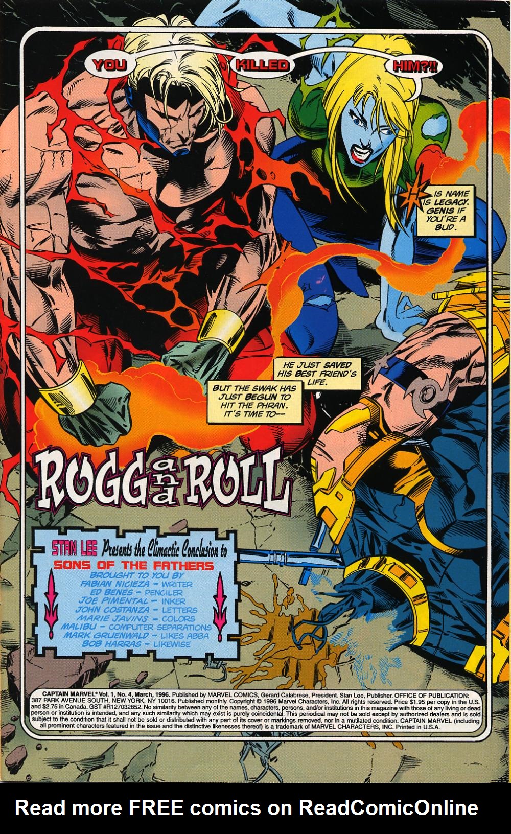 Read online Captain Marvel (1995) comic -  Issue #4 - 2