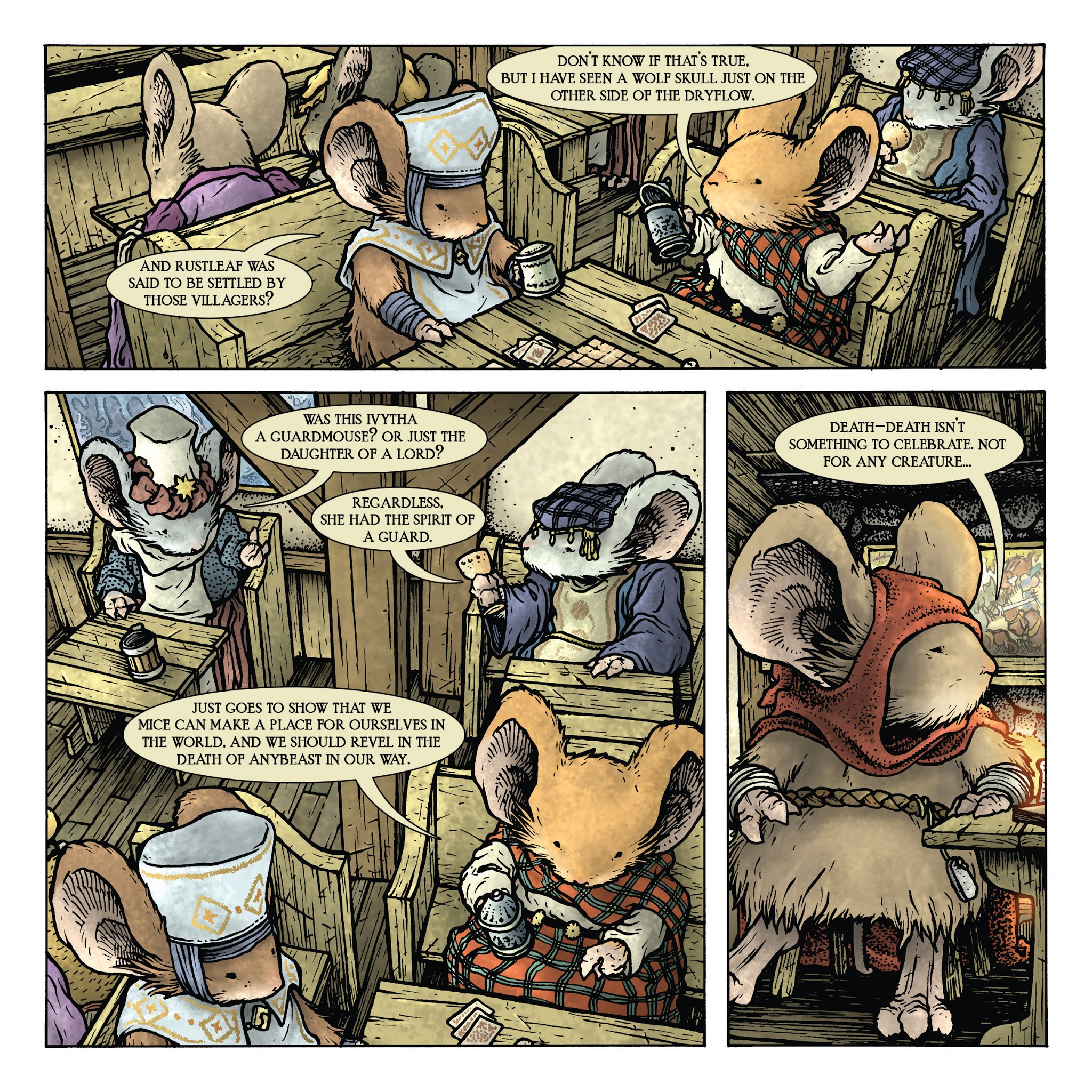 Read online Mouse Guard: Legends of the Guard Volume Three comic -  Issue # TPB - 46