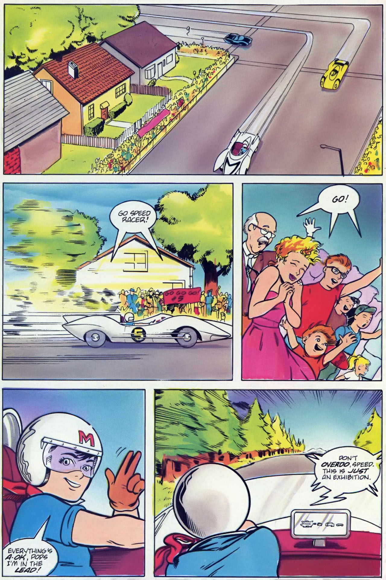 Read online Speed Racer (1987) comic -  Issue #3 - 13