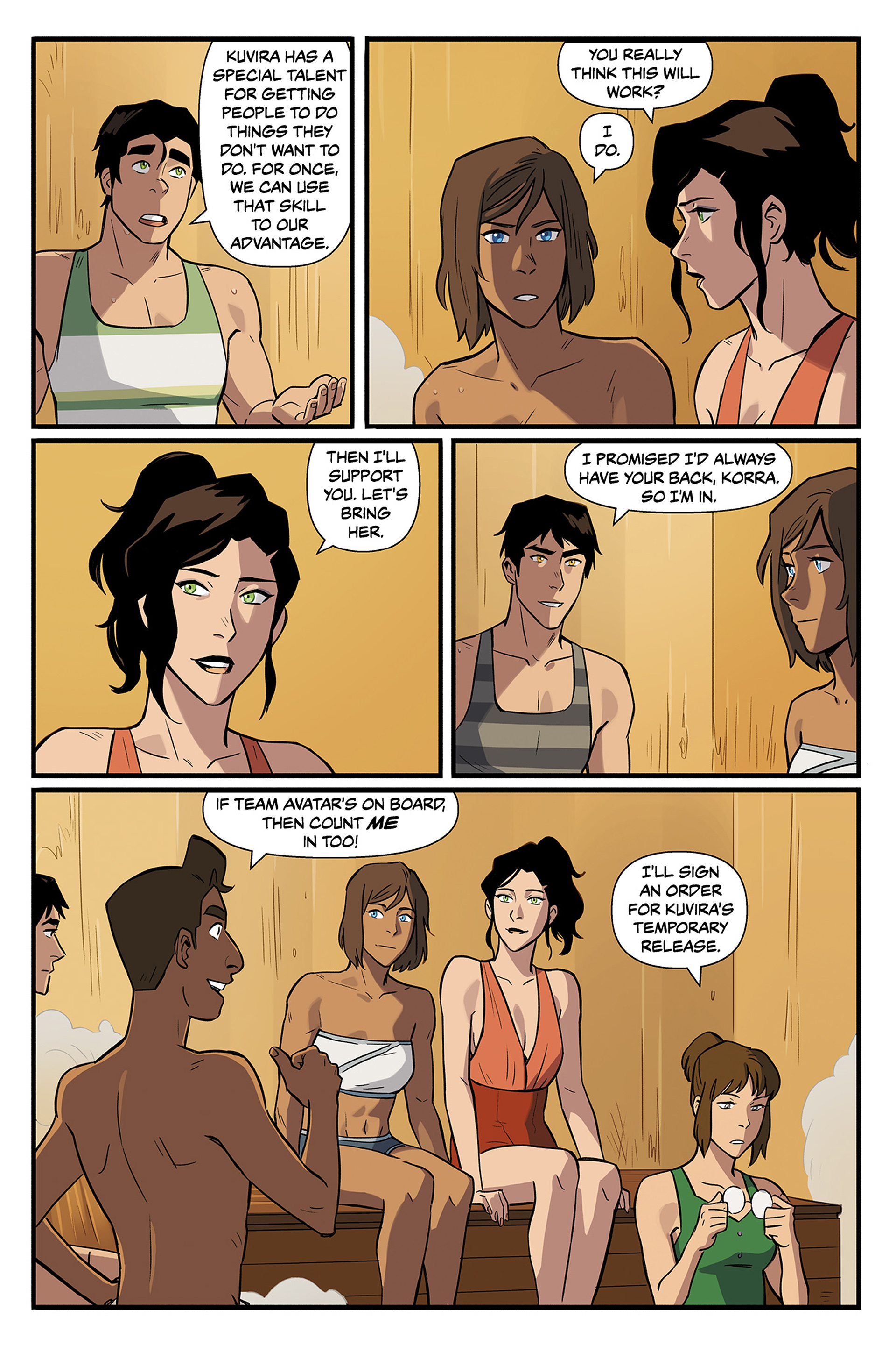 Read online The Legend of Korra: Ruins of the Empire Omnibus comic -  Issue # TPB (Part 1) - 46