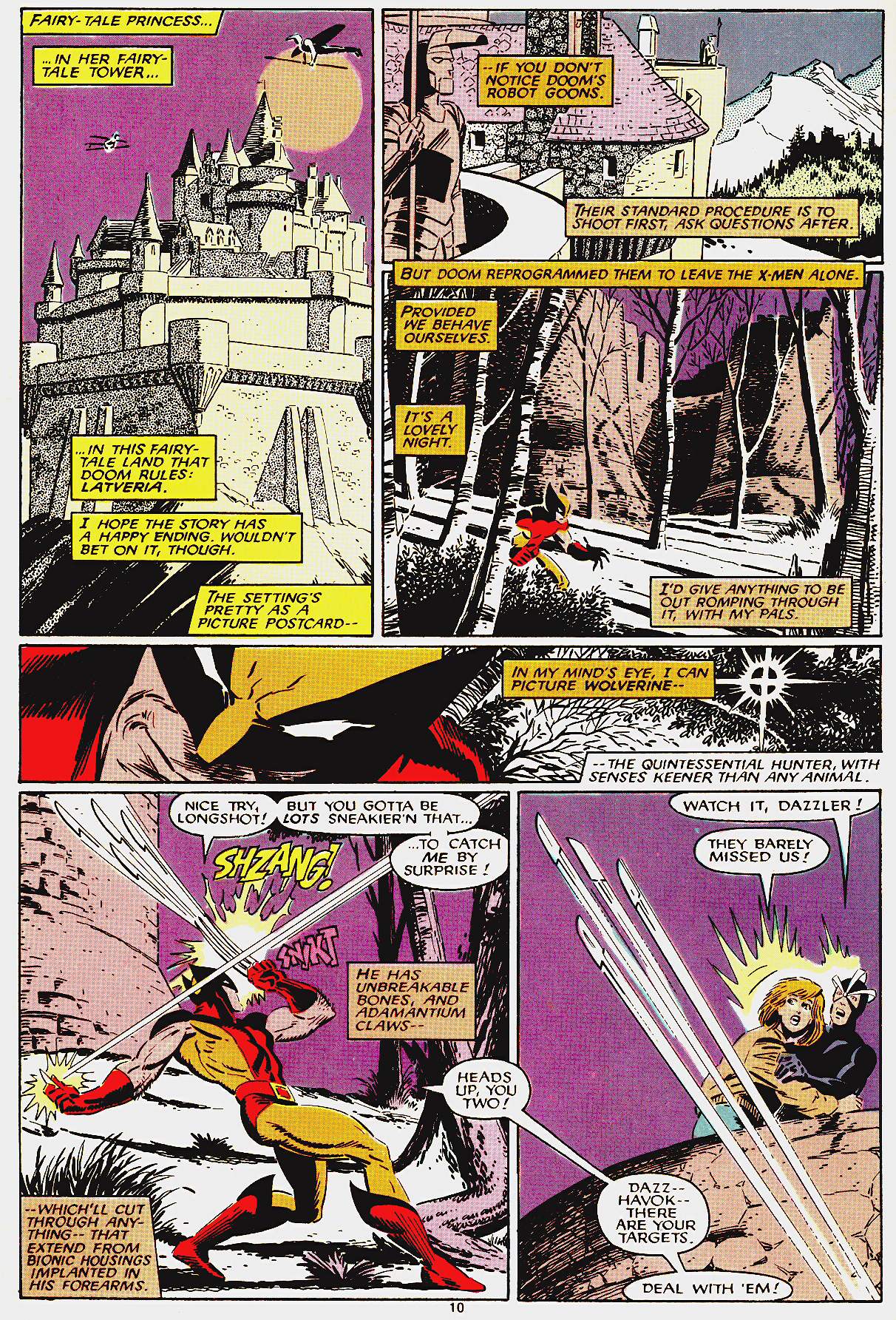 Read online Fantastic Four vs. X-Men comic -  Issue #4 - 11