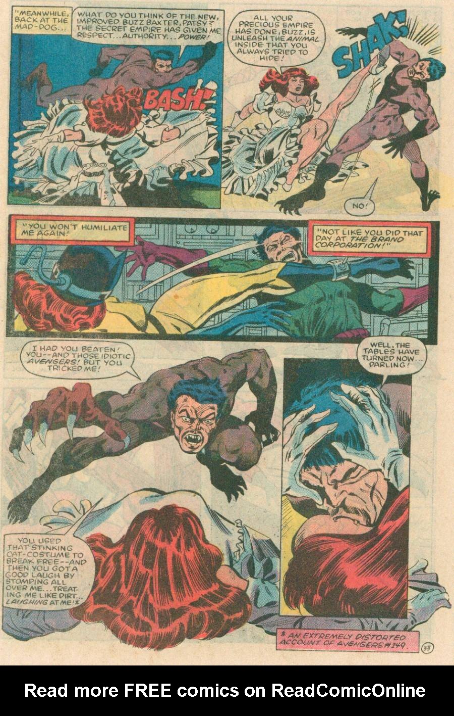 Read online The Defenders (1972) comic -  Issue #125 - 34