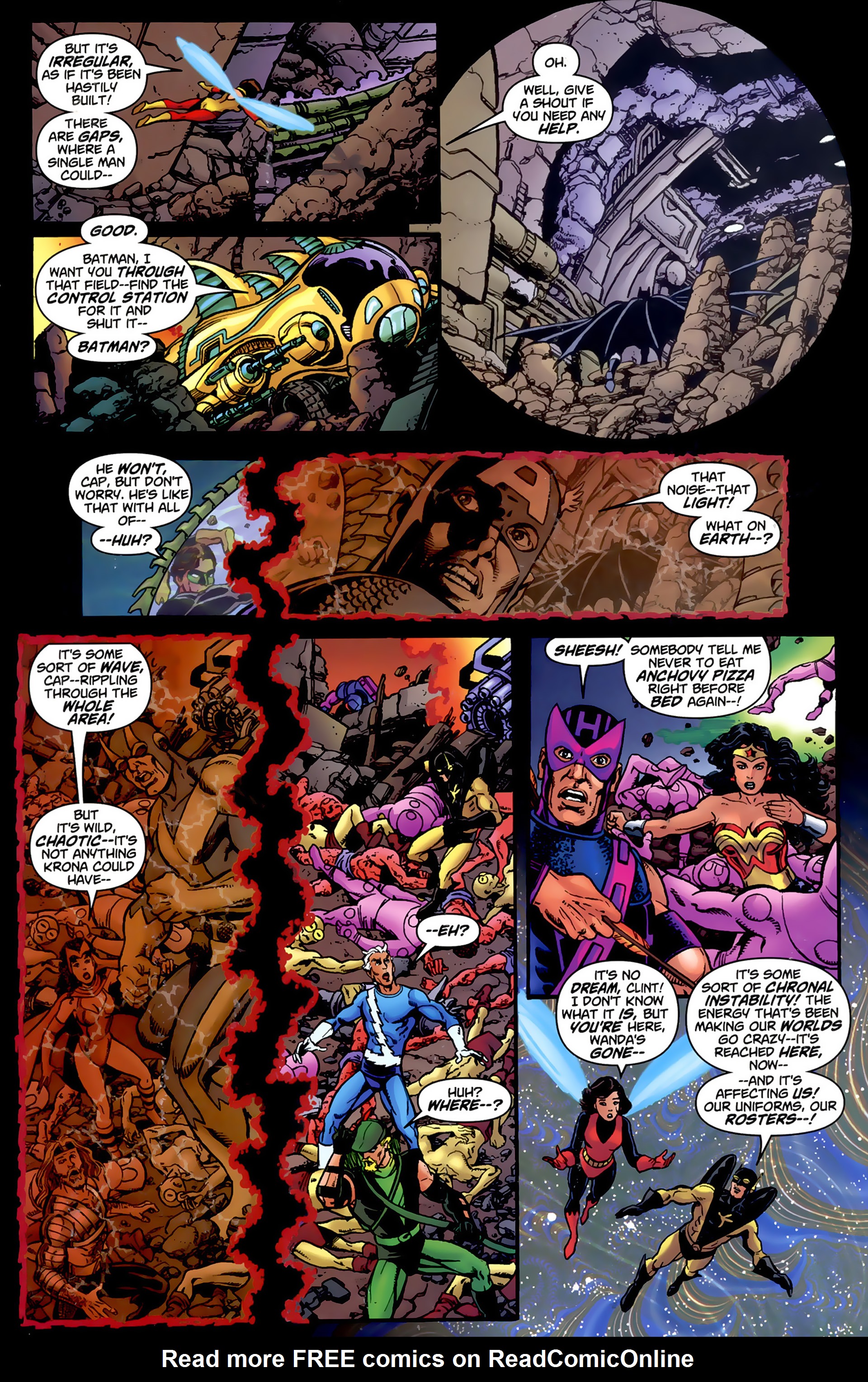 Read online JLA/Avengers comic -  Issue #4 - 18