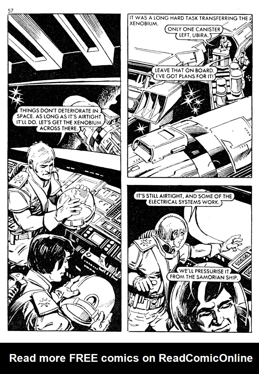 Read online Starblazer comic -  Issue #34 - 57