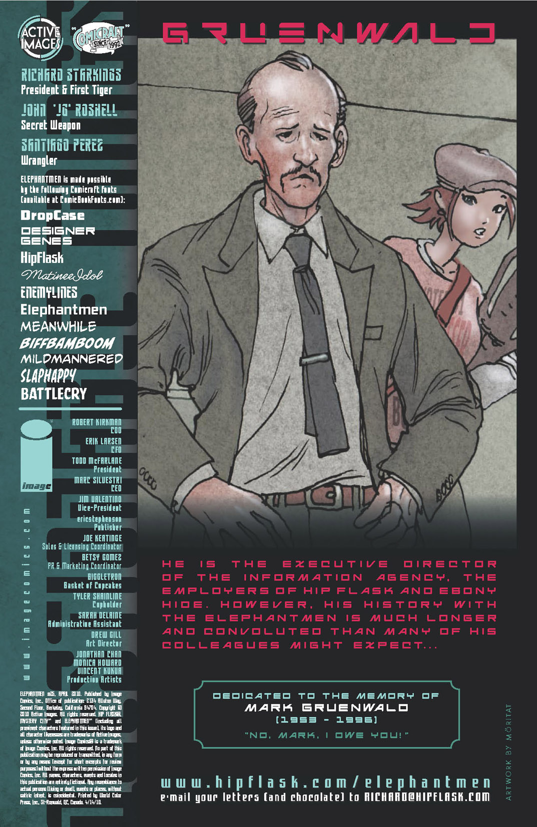 Read online Elephantmen comic -  Issue #25 - 2