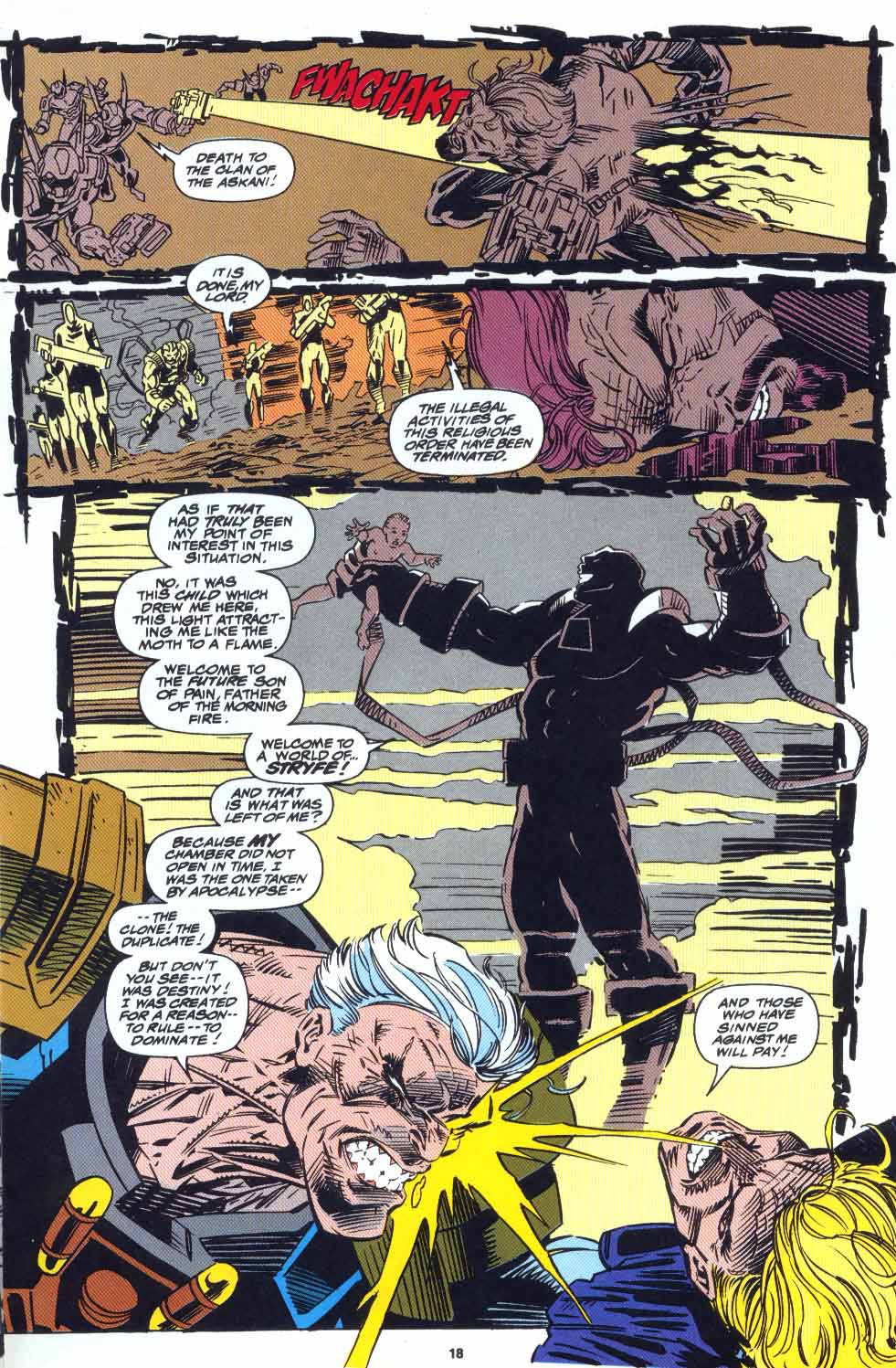 Read online Cable (1993) comic -  Issue #8 - 18