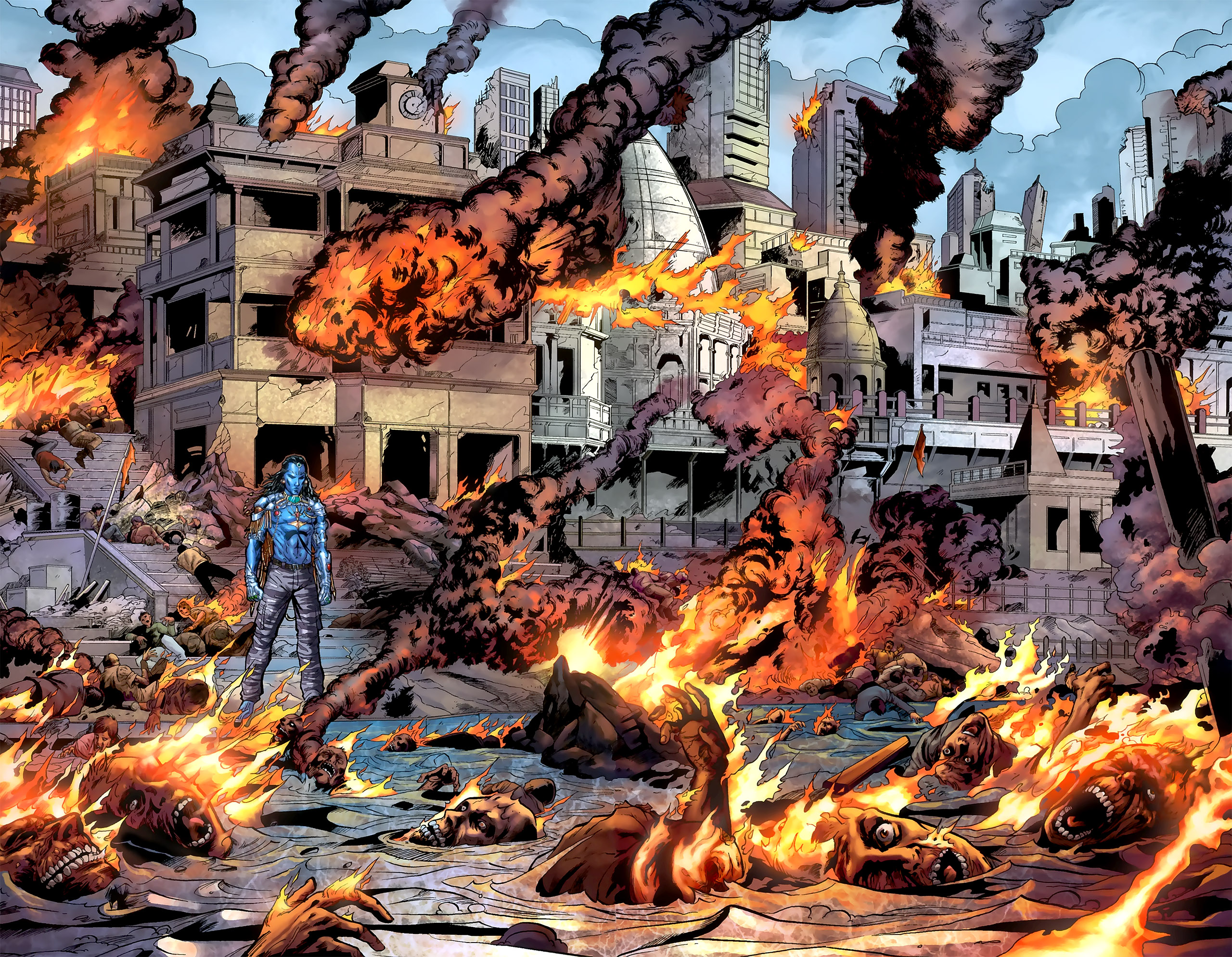 Read online Warren Ellis' Supergod comic -  Issue #1 - 16