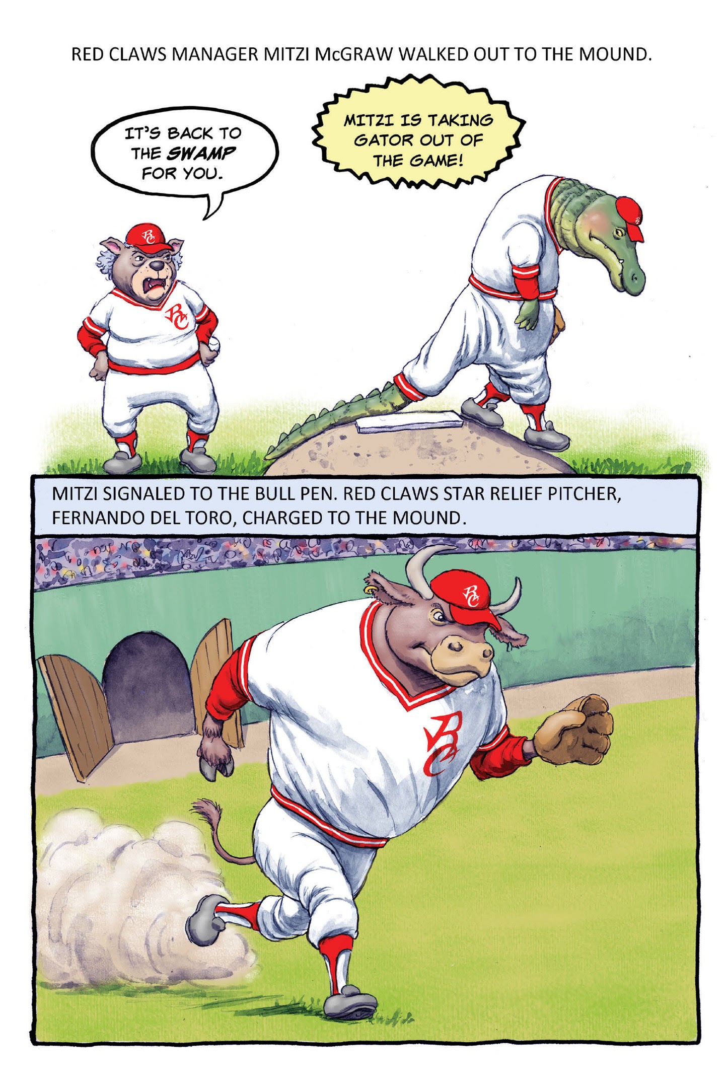 Read online Fuzzy Baseball comic -  Issue #1 - 31