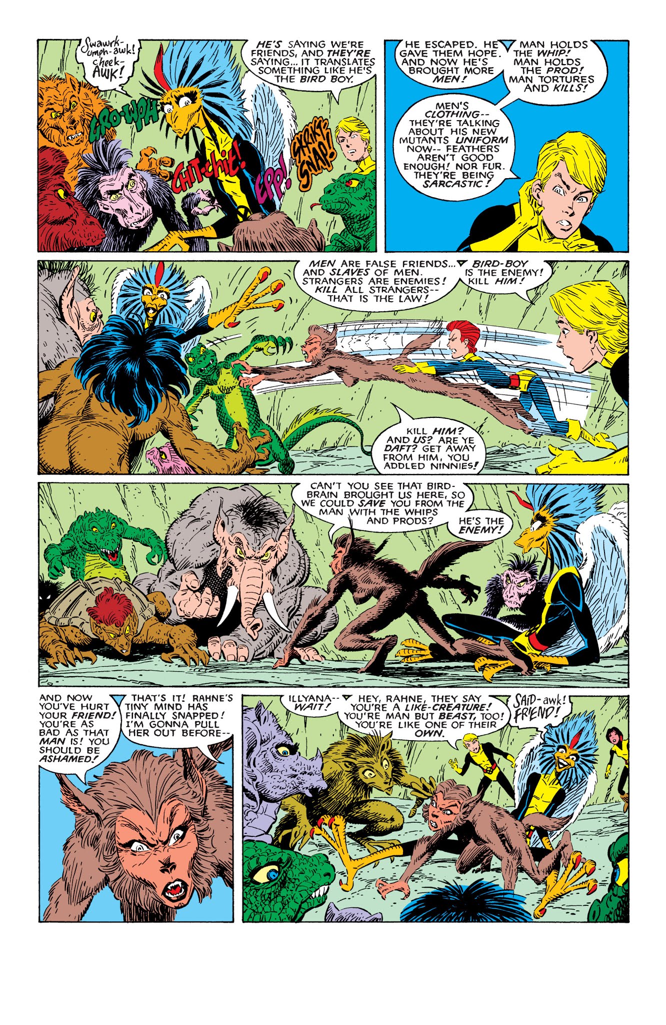 Read online X-Men: Fall of the Mutants comic -  Issue # TPB 1 (Part 4) - 35