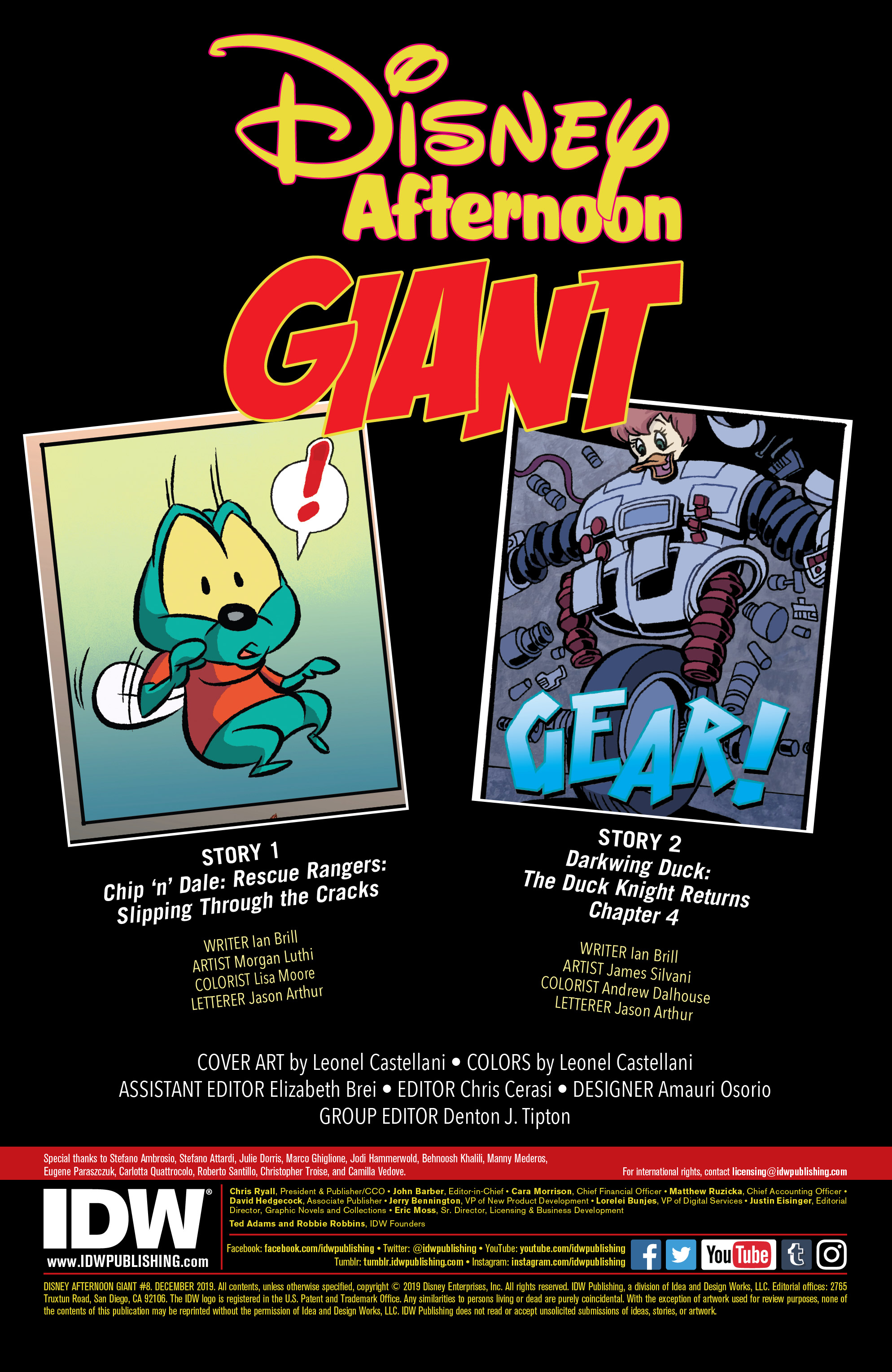Read online Disney Afternoon Giant comic -  Issue #8 - 2