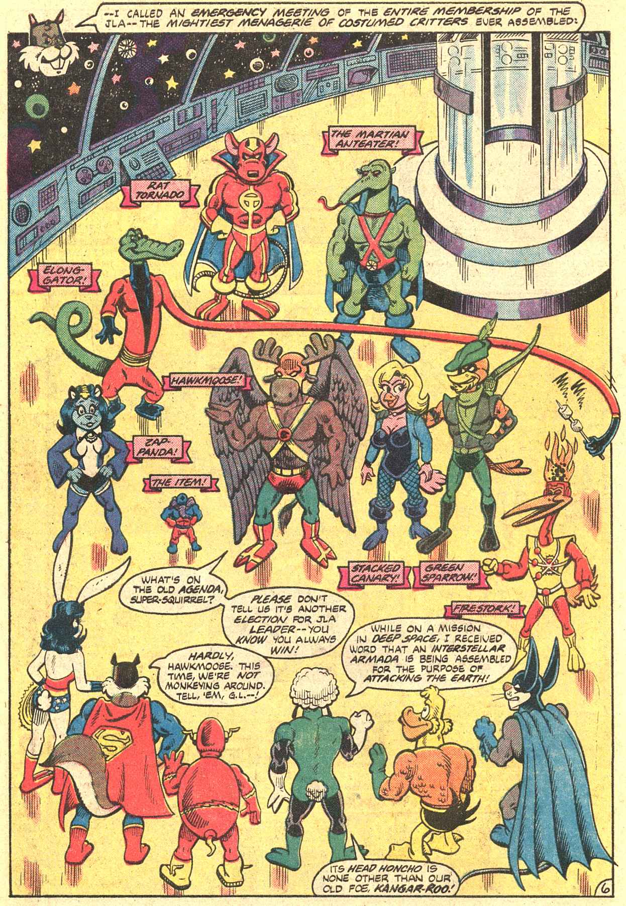 Read online Captain Carrot and His Amazing Zoo Crew! comic -  Issue #14 - 7